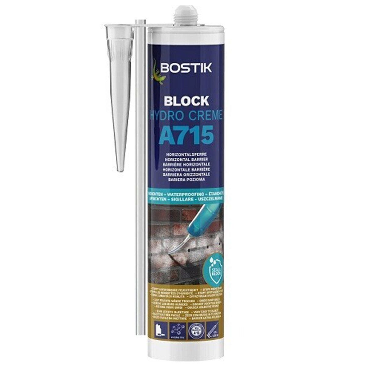 BOSTIK Montagekleber Bostik BLOCK A715 Hydro Creme 290ml Horizontalsperre