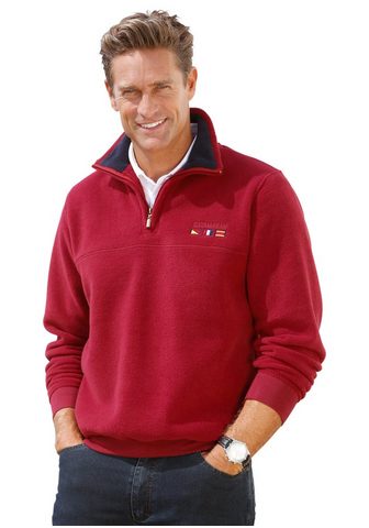 CATAMARAN Флисовий пуловер с окантовка