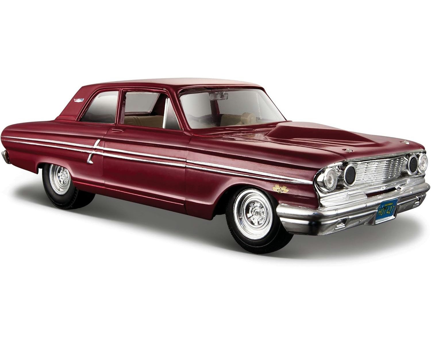 Modellauto Modellauto - Ford Fairlane Thunderbolt 1964 (rot)