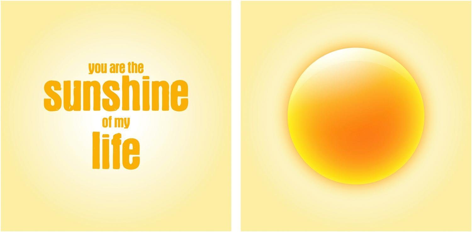 Leinwandbild Sunshine