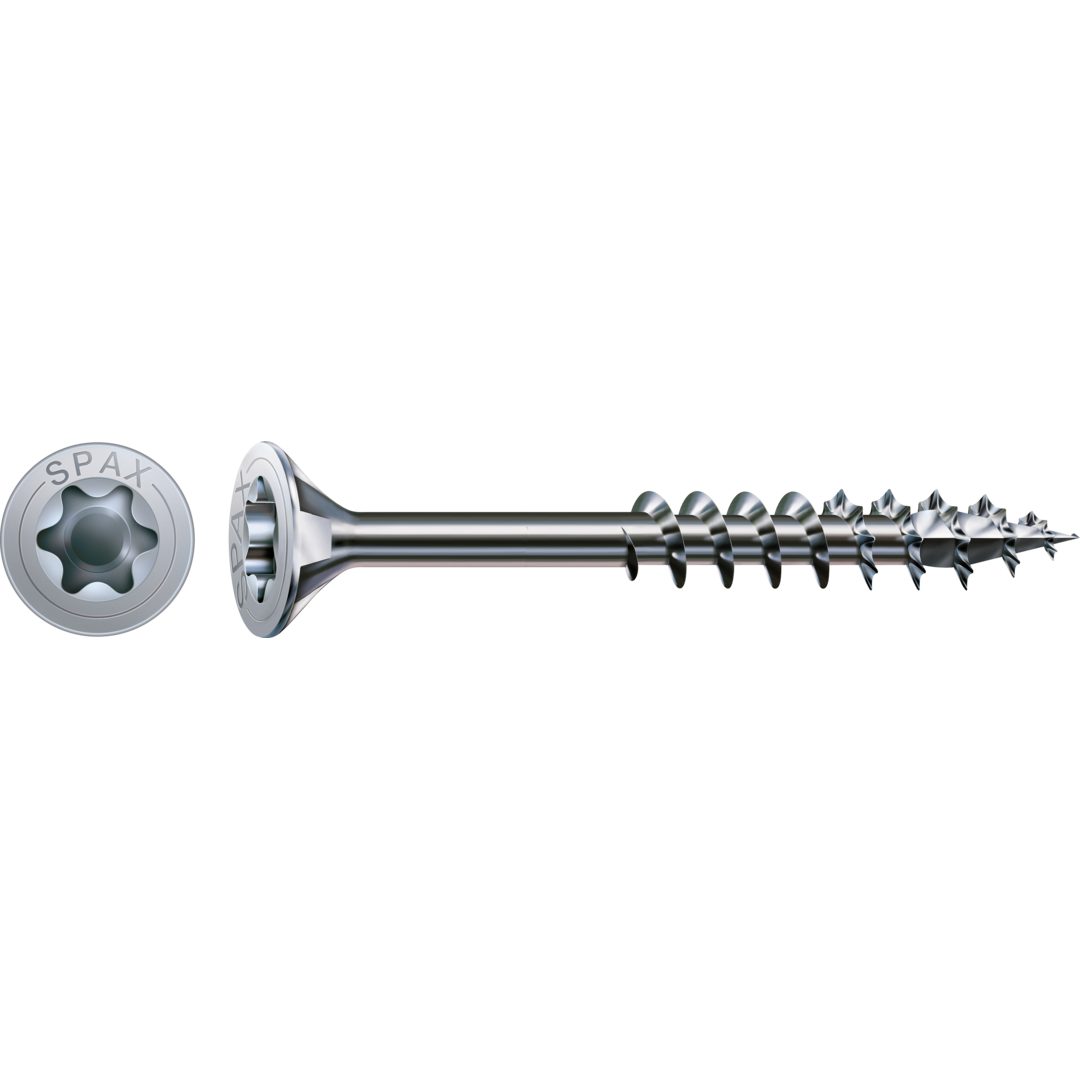 SPAX Schrauben-Set Universalschraube HI.FORCE, Senkkopf, WIROX, T-STAR plus Teilgewinde