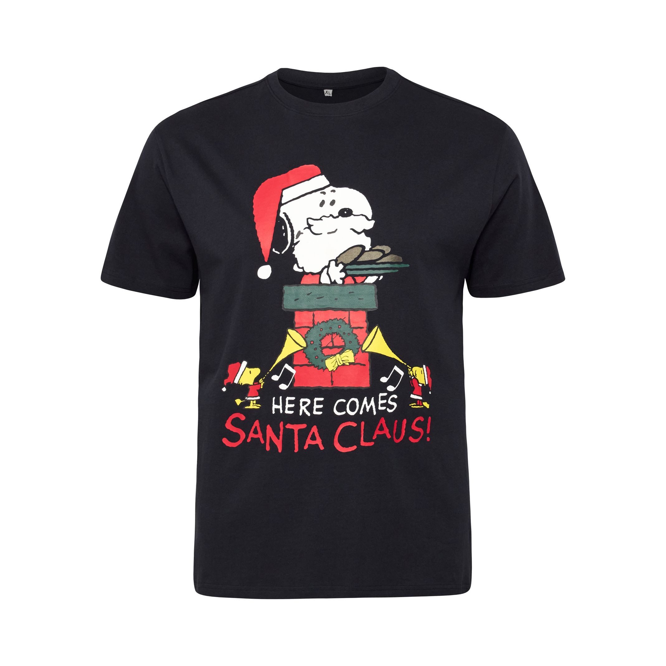 north 56 4 T-Shirt Snoopy Weihnachts T-Shirt in Herren Übergrößen von North günstig online kaufen