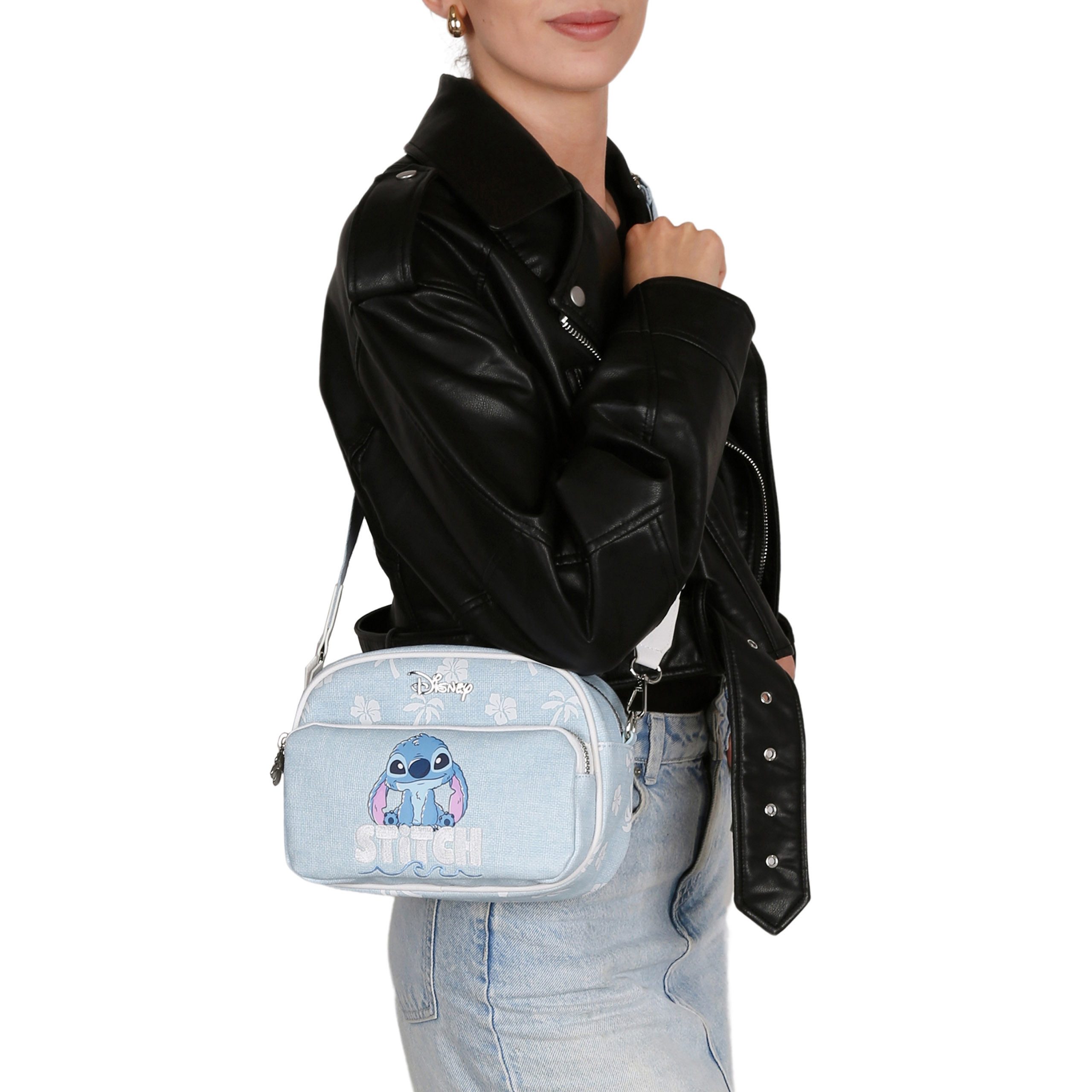 Sarcia.eu Handtasche Disney Stitch Damenhandtasche, blau, günstig online kaufen