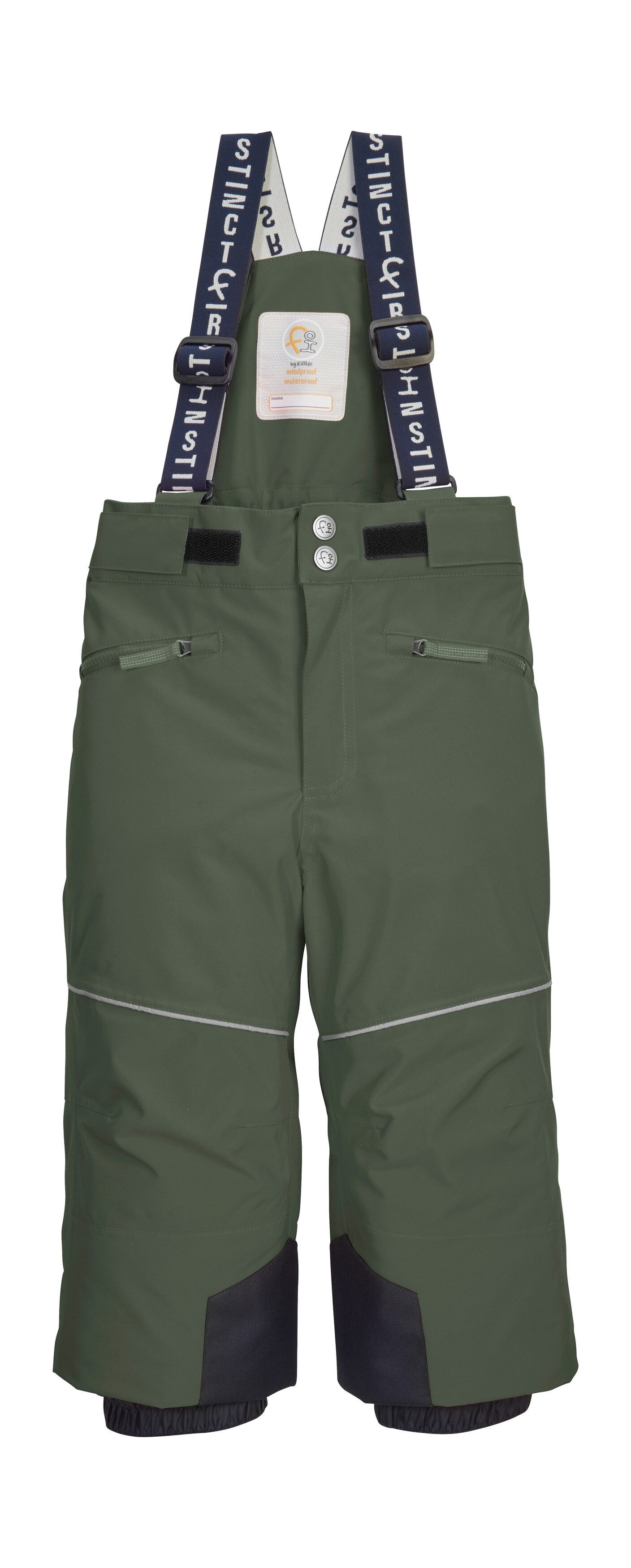 first instinct by killtec Skihose FISW 48 MNS SKI PNTS Wasser- und winddichte Schneehose mit Grow-Up-Funktion