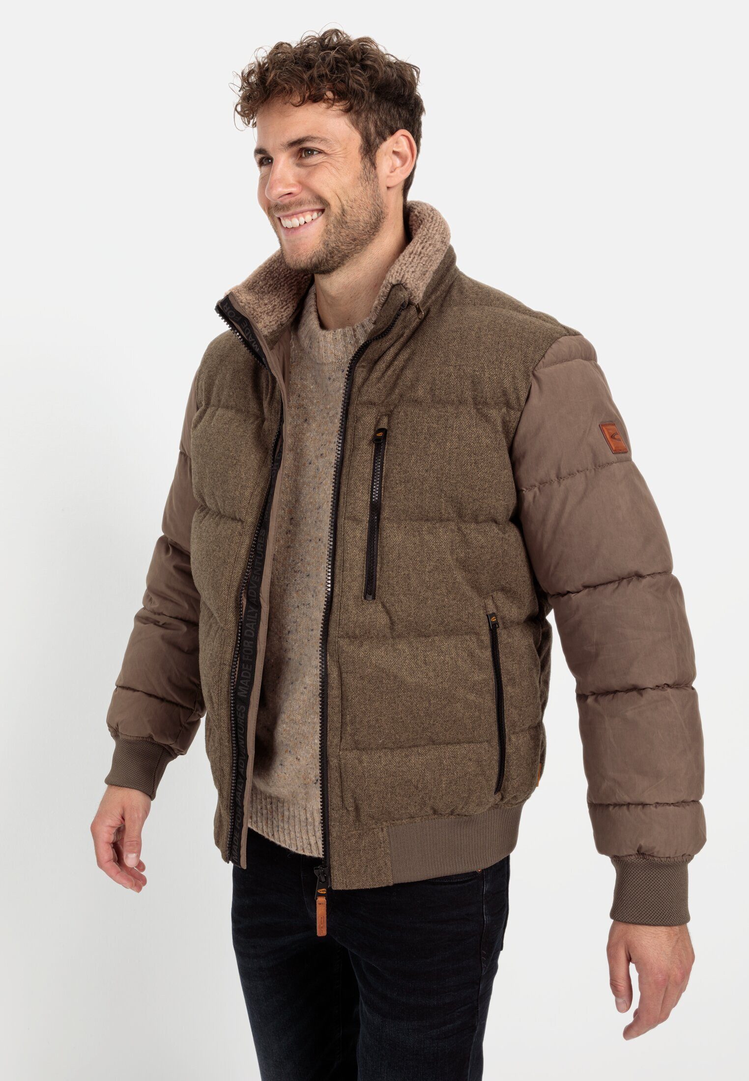 Winterjacke mit Stehkragen