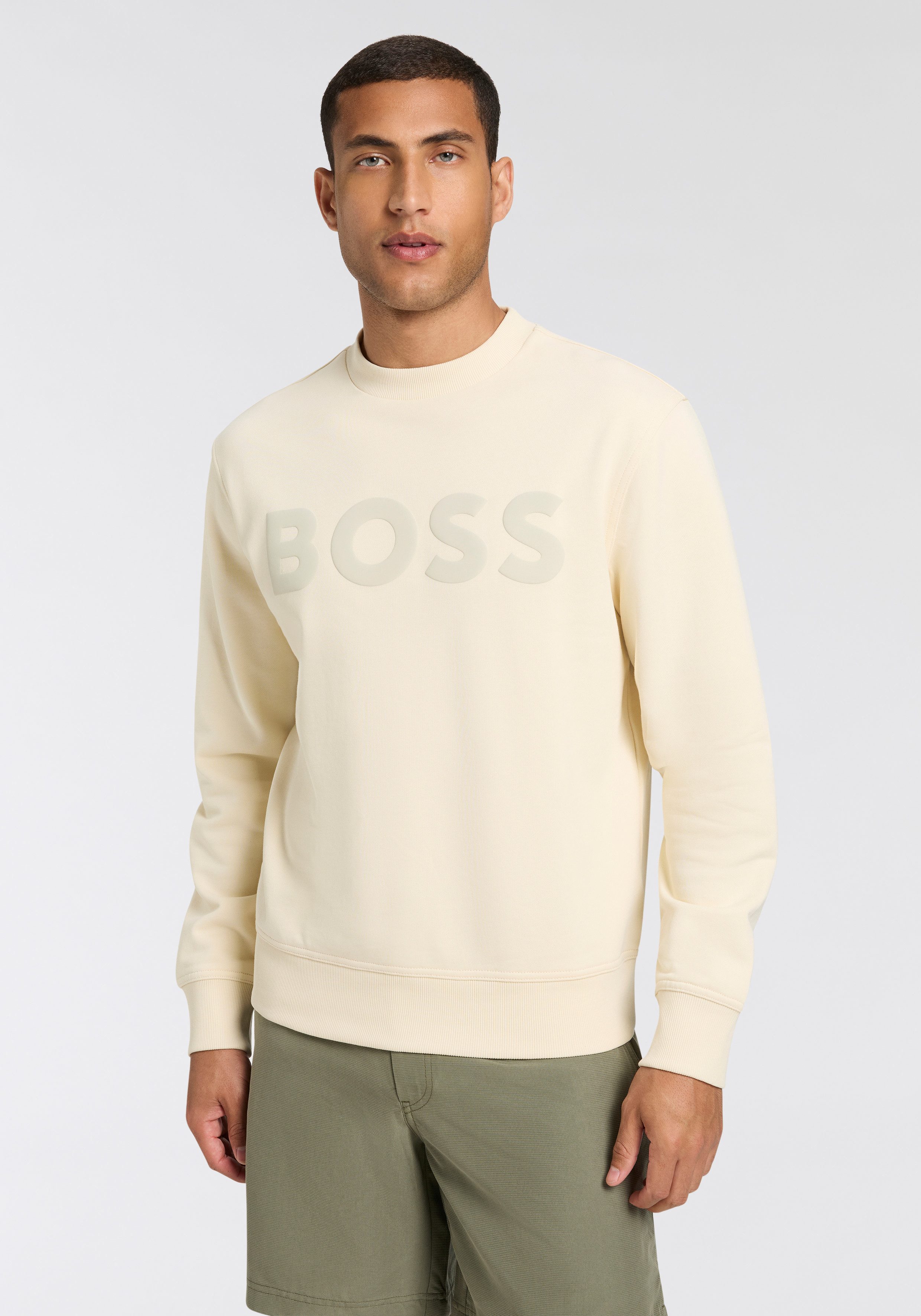 BOSS ORANGE Sweatshirt WeBasicCrew mit Rundhalsausschnitt günstig online kaufen