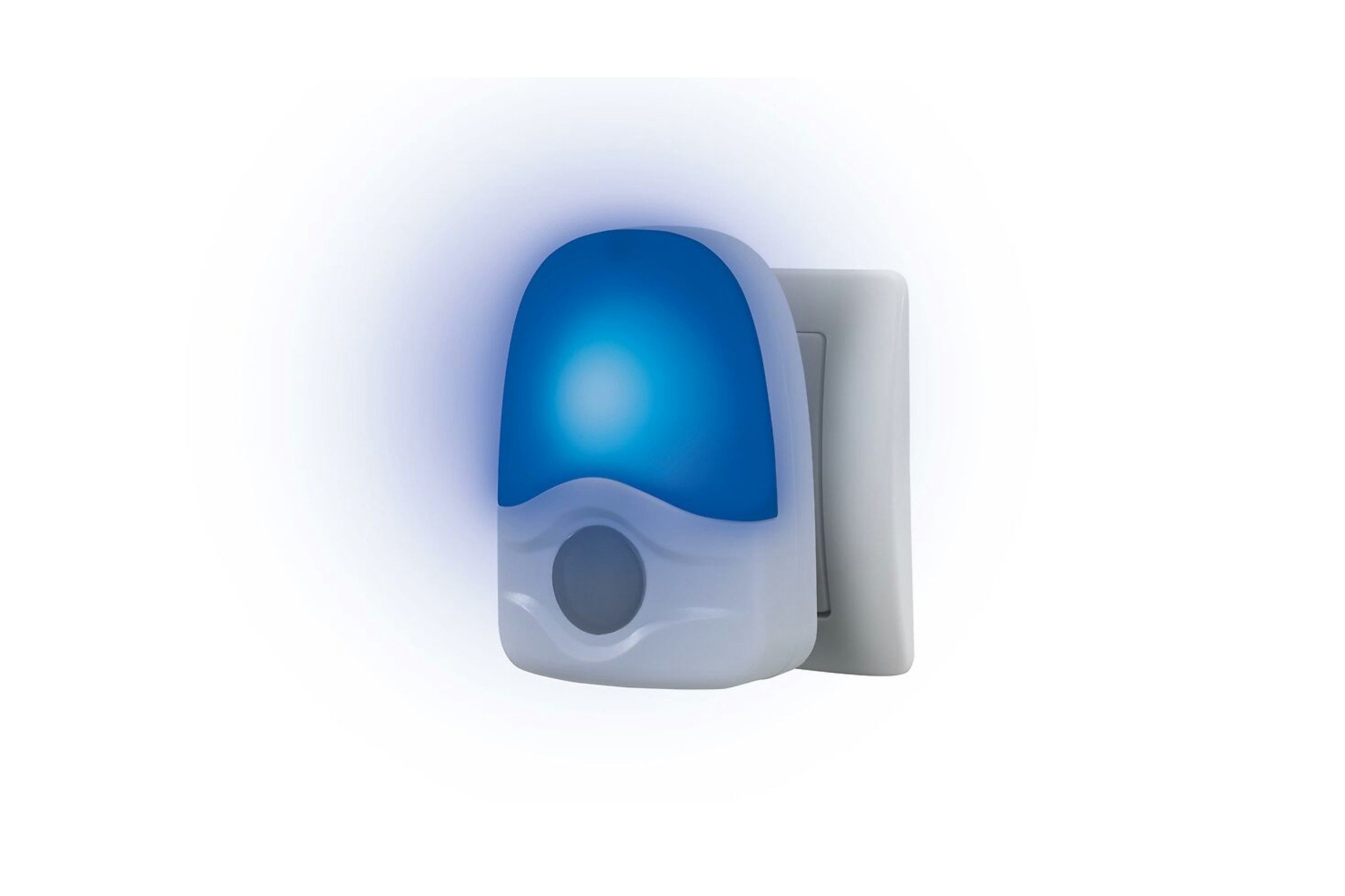 LIVARNO LED Nachtlicht LED Nachtilicht Orientierungs Licht Nachtlampe Steckdosen Lampe, LED, Rot, Grün, Blau, Schaltet sich bei Dunkelheit automatisch ein