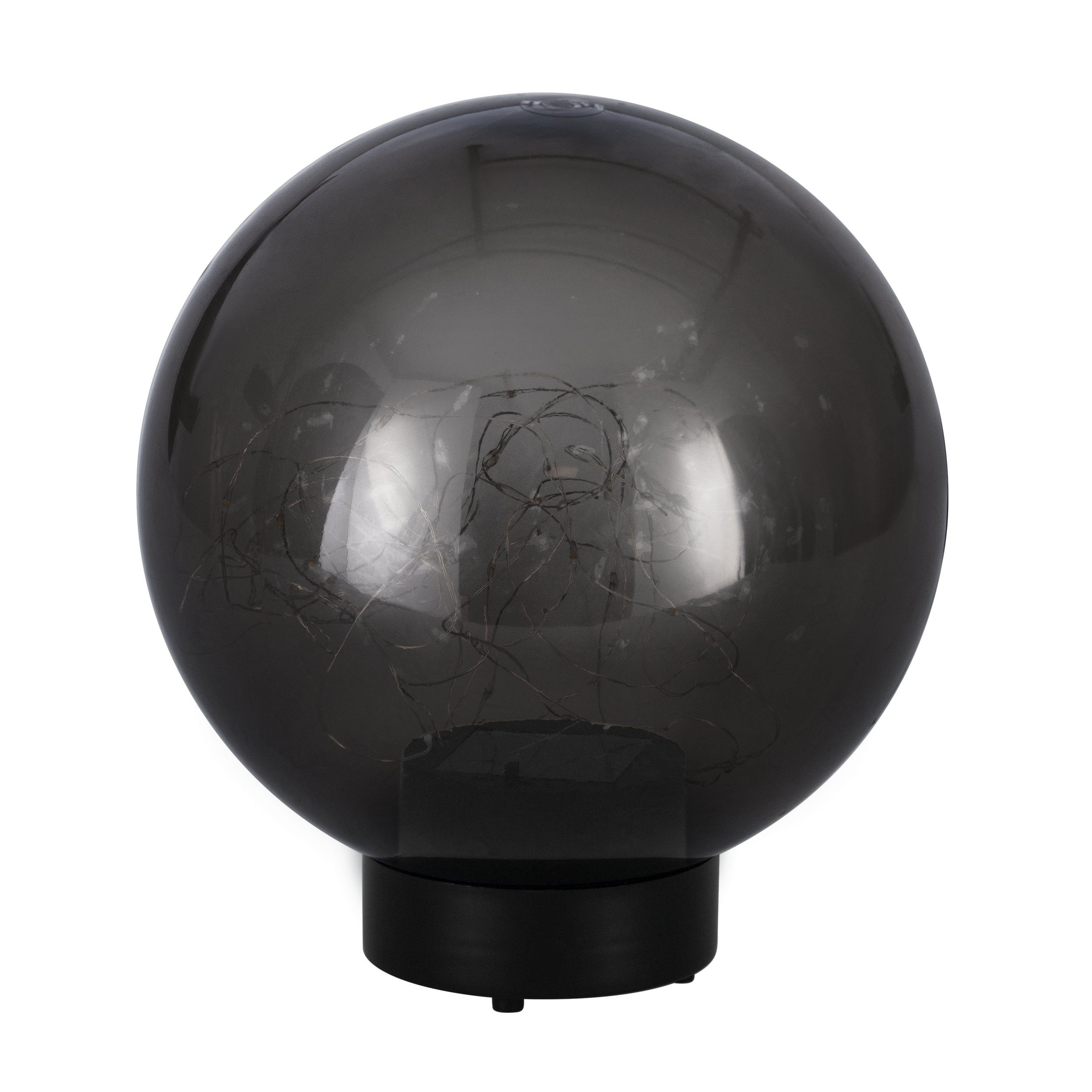 EGLO LED Solarleuchte Z_solar, Leuchtmittel inklusive, Z_SOLAR - Schwarz - H32 x Ø20 cm - IP44