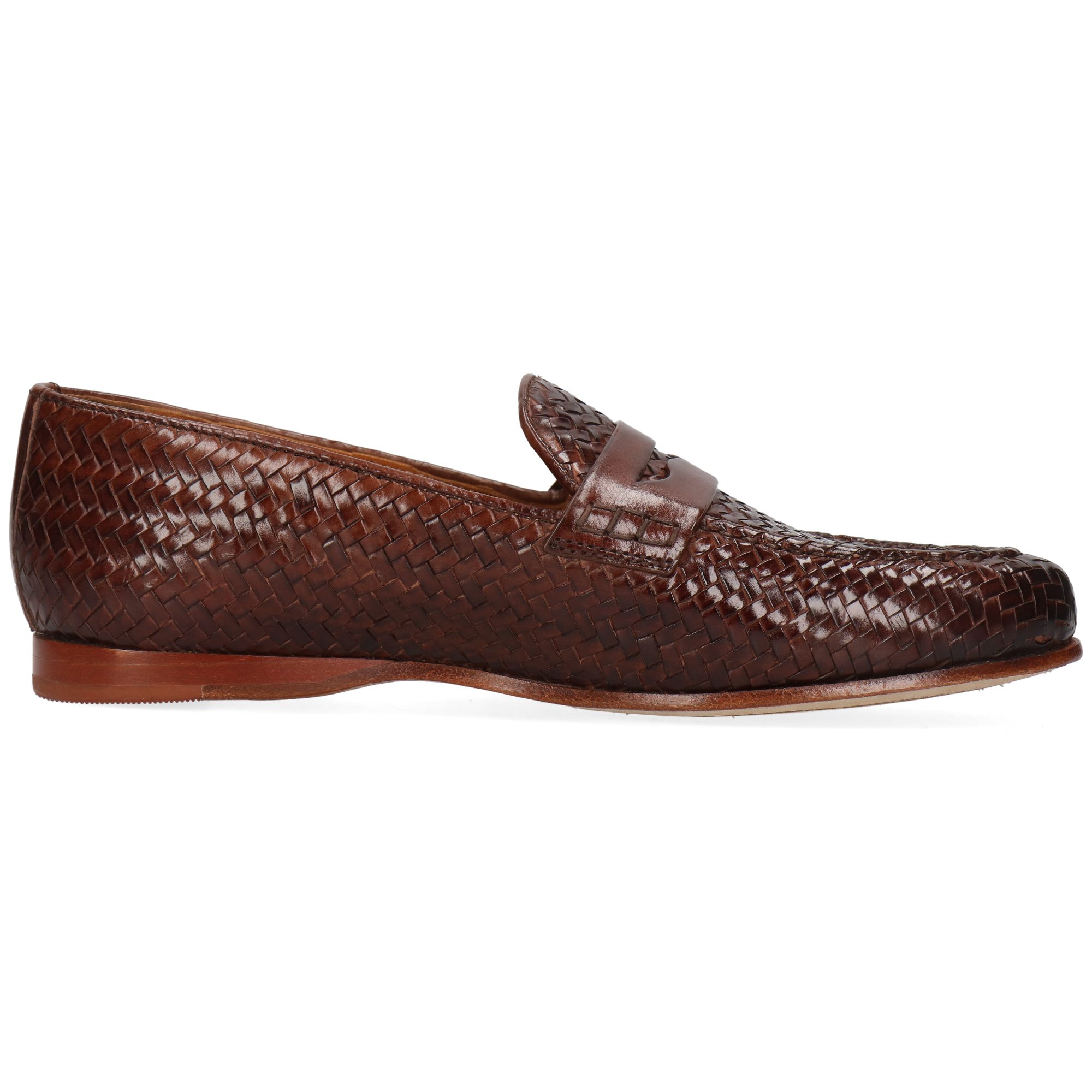 Melvin & Hamilton Julietta 7 Leder-Loafers für Damen Loafer Flache Absätze, Echtes Leder, Vegetabile Gerbung