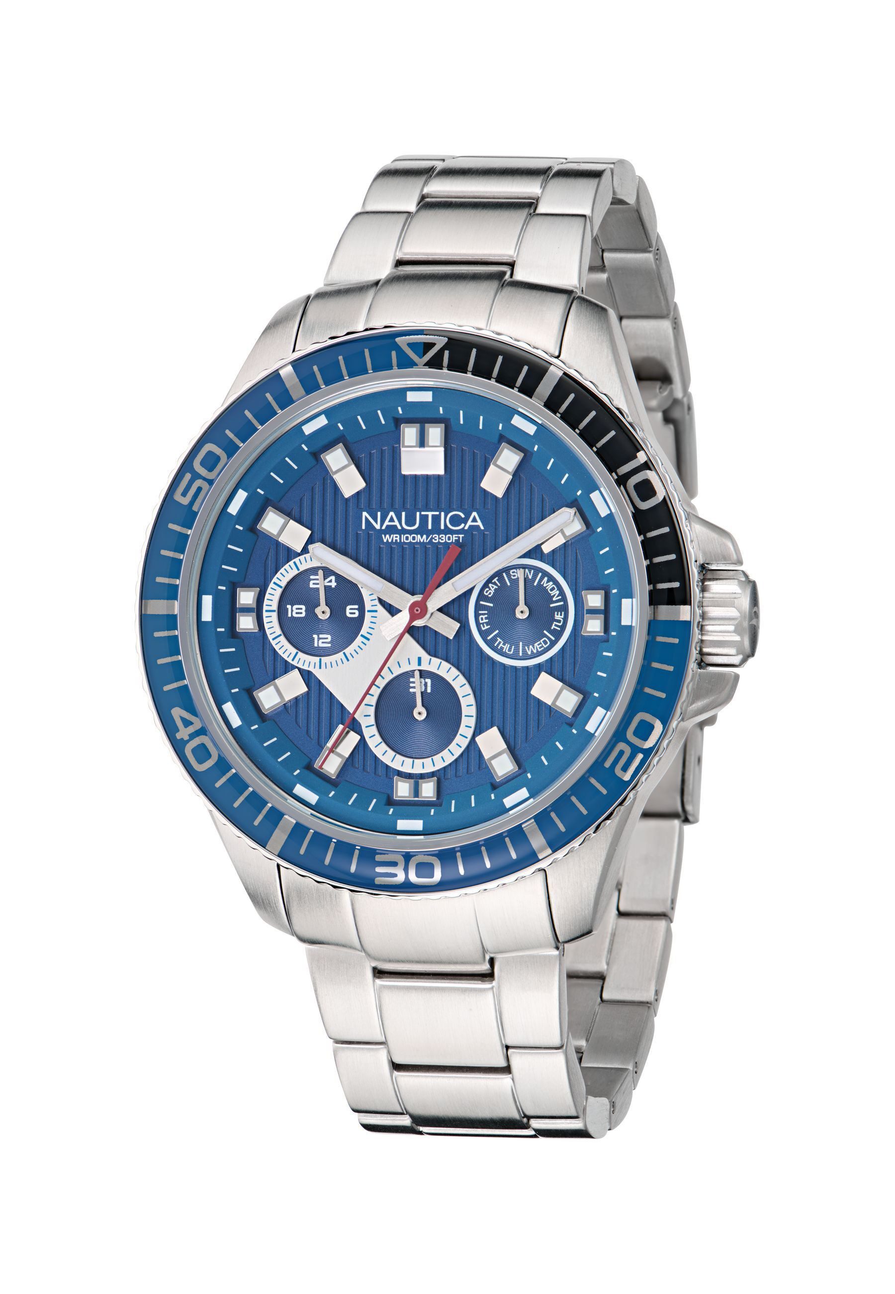 NAUTICA Quarzuhr NCT WINDROSE, (1-tlg), Quarz-Chronographenuhr
