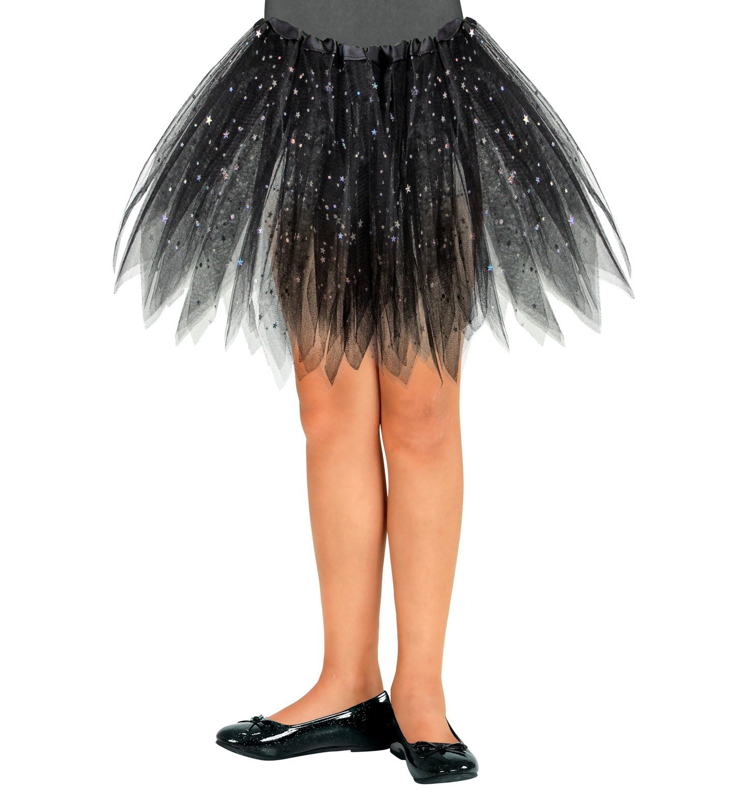 Widmann S.r.l. Kostüm Glitzer Tütü Petticoat für Kinder, 30cm