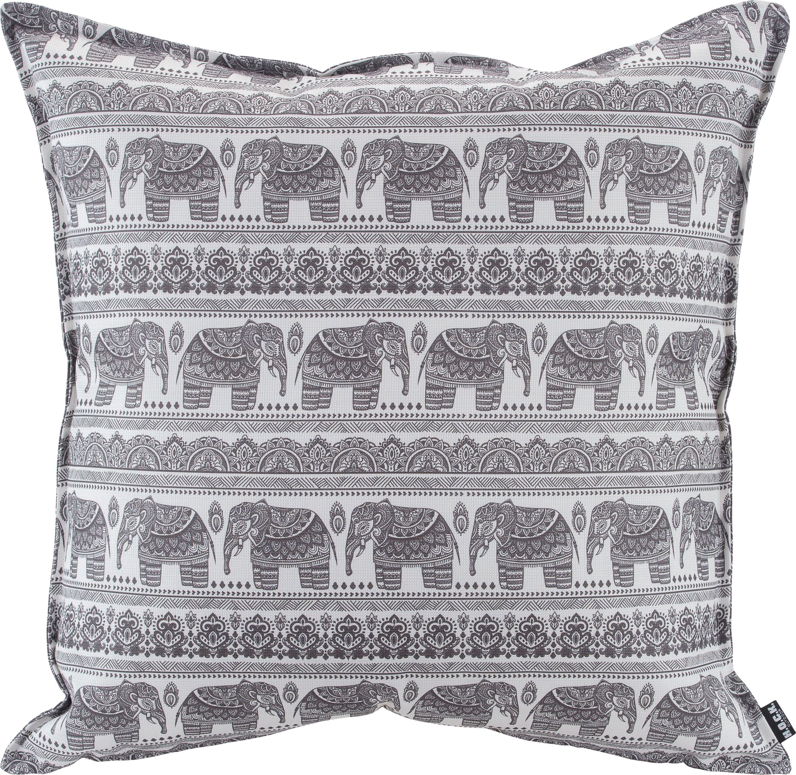 H.O.C.K. Dekokissen Ethno Elefant, Outdoor geeignet, Kissenhülle mit Füllung, 1 Stück. € 31,99