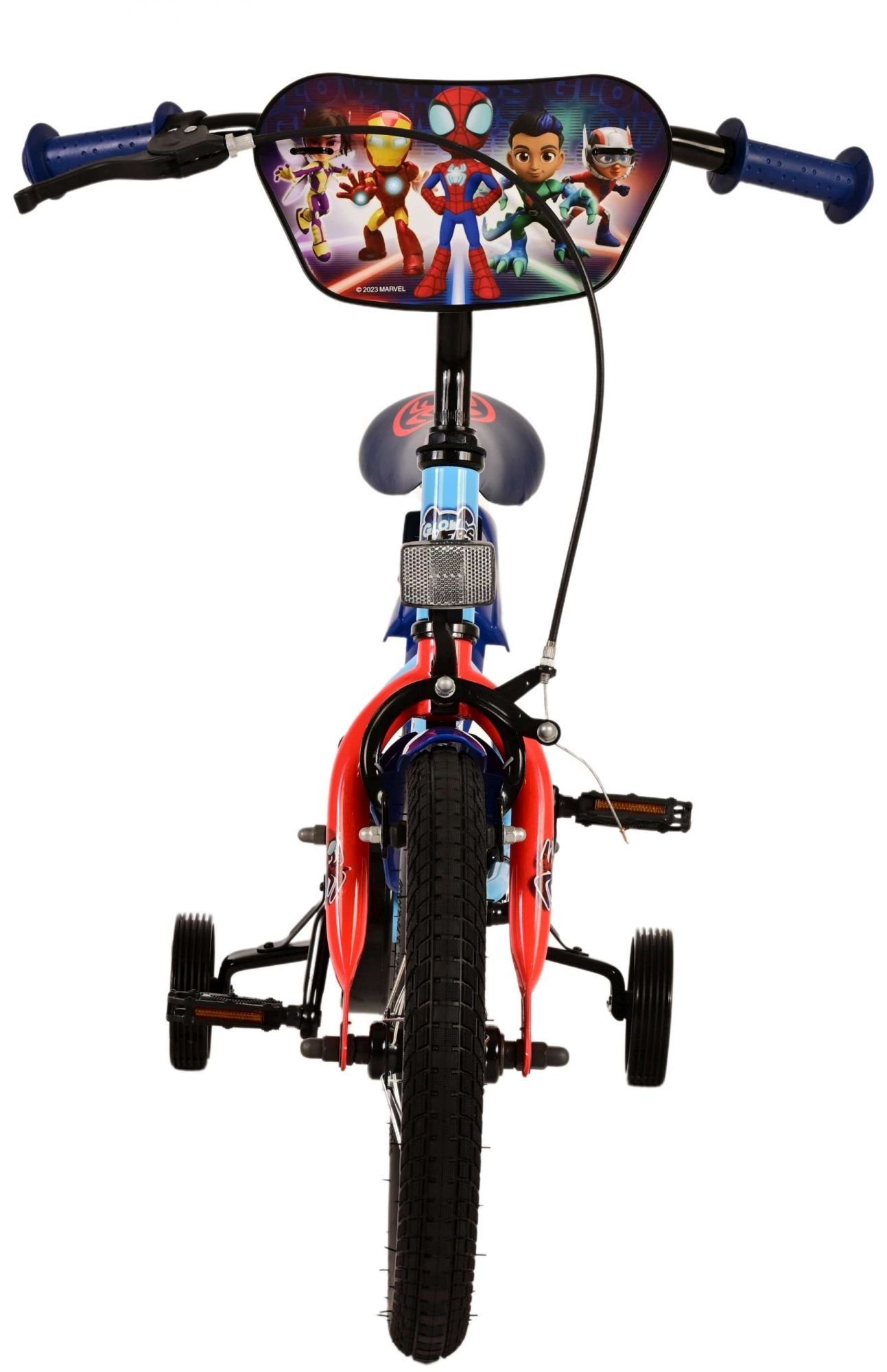 Spiderman Blau 16 bzw Kinderfahrrad Jahre, Luftbereifung, Zoll 12, 14 6 Spidey Rücktrittbremse, Jungen - - - 85% - bis zusammengebaut, - kg 3 60