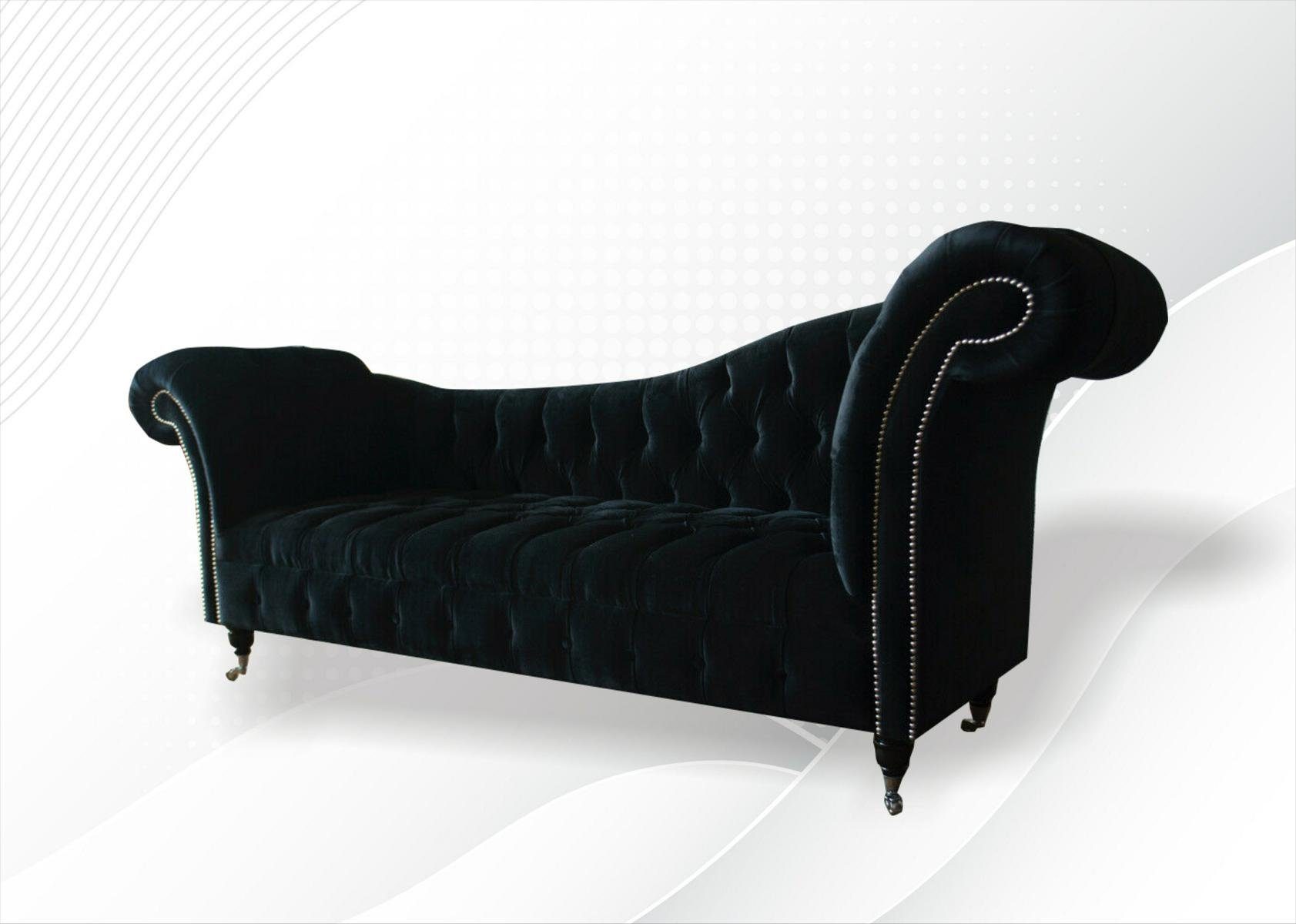 JVmoebel Chesterfield-Sofa, Chesterfield Sitzer Sofa Couch Design 3 cm 220