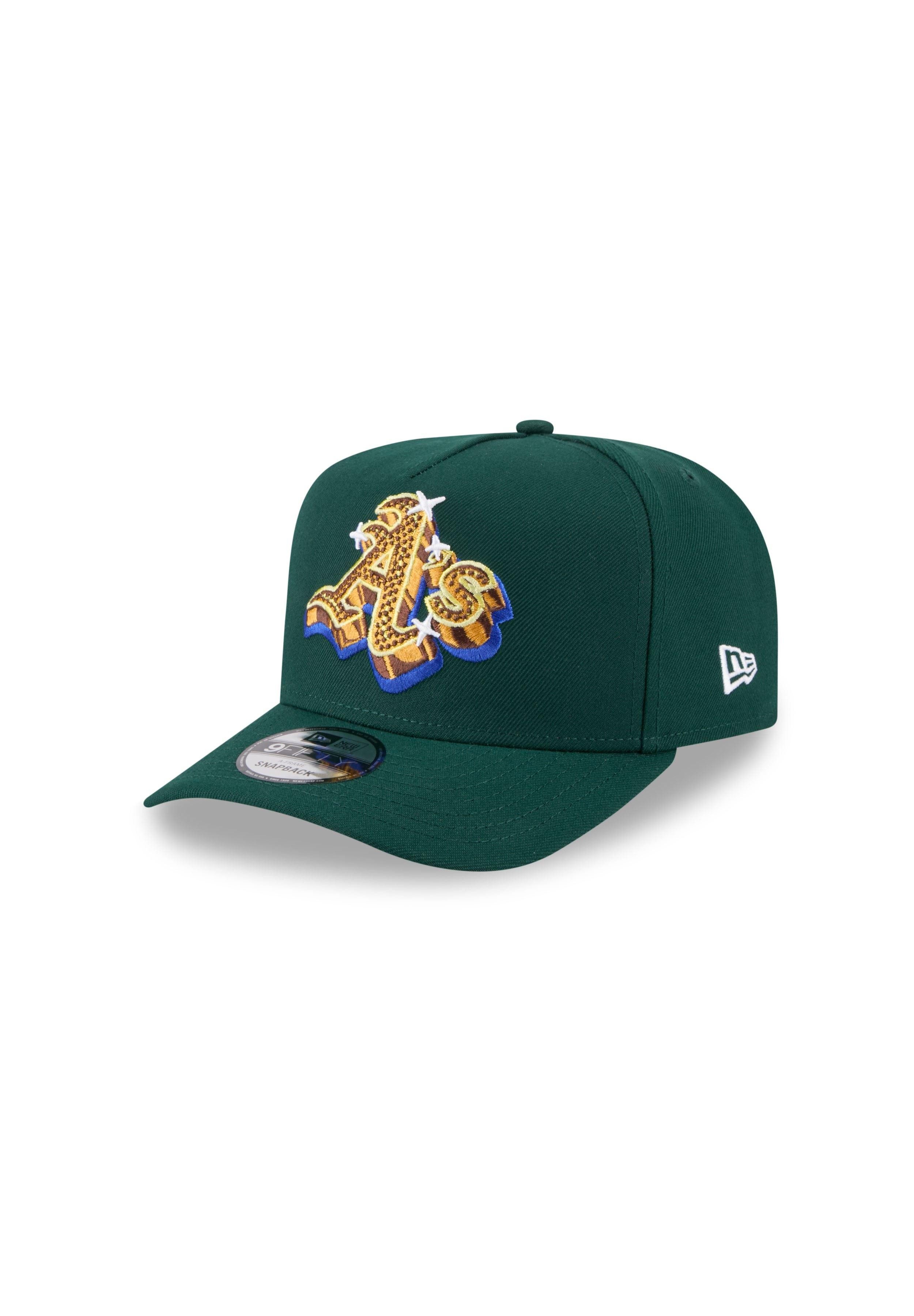 New Era Baseball Cap Oakland Athletics New Era Emblem 9Fifty A-Frame Snapback Cap Grün (1-St)