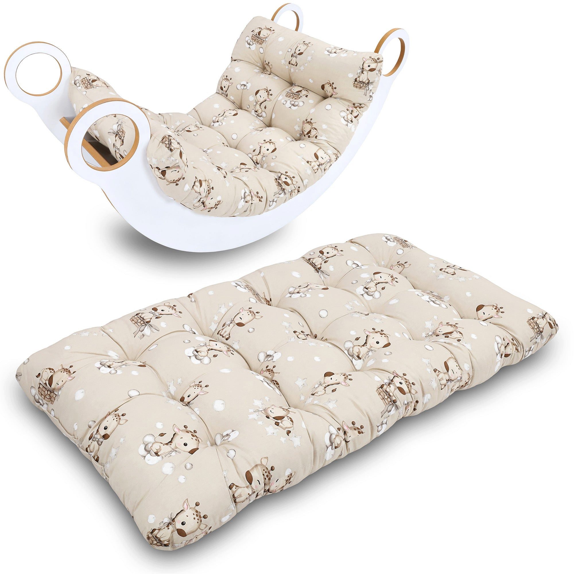 Babymatratze Krabbeldecke 60x120 cm (auch als Kletterbogen-Kissen) - Giraff günstig online kaufen