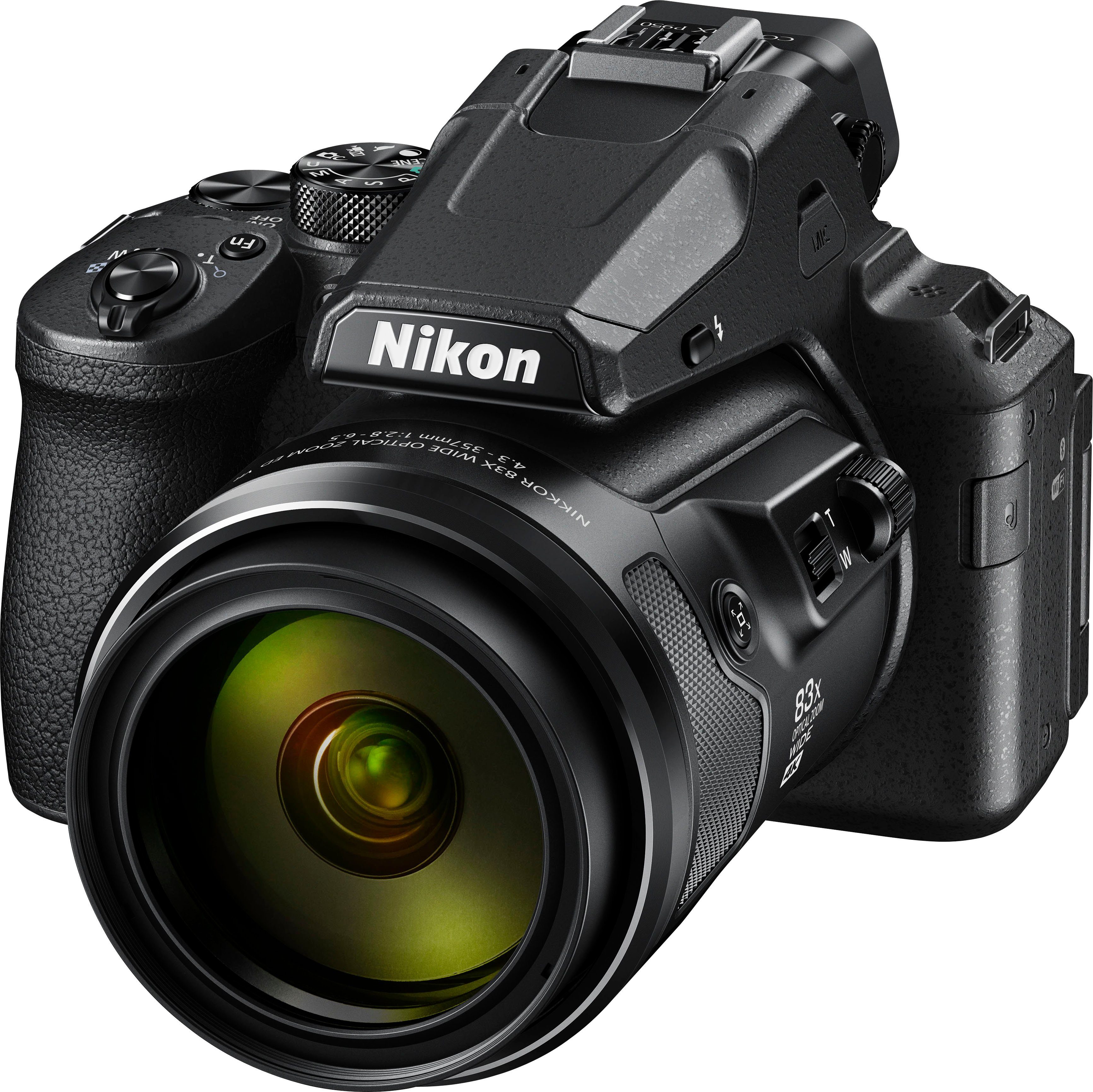 Nikon Coolpix P950 (WiFi) MP, Bridge-Kamera WLAN Bluetooth, Zoom, opt. 83x (16