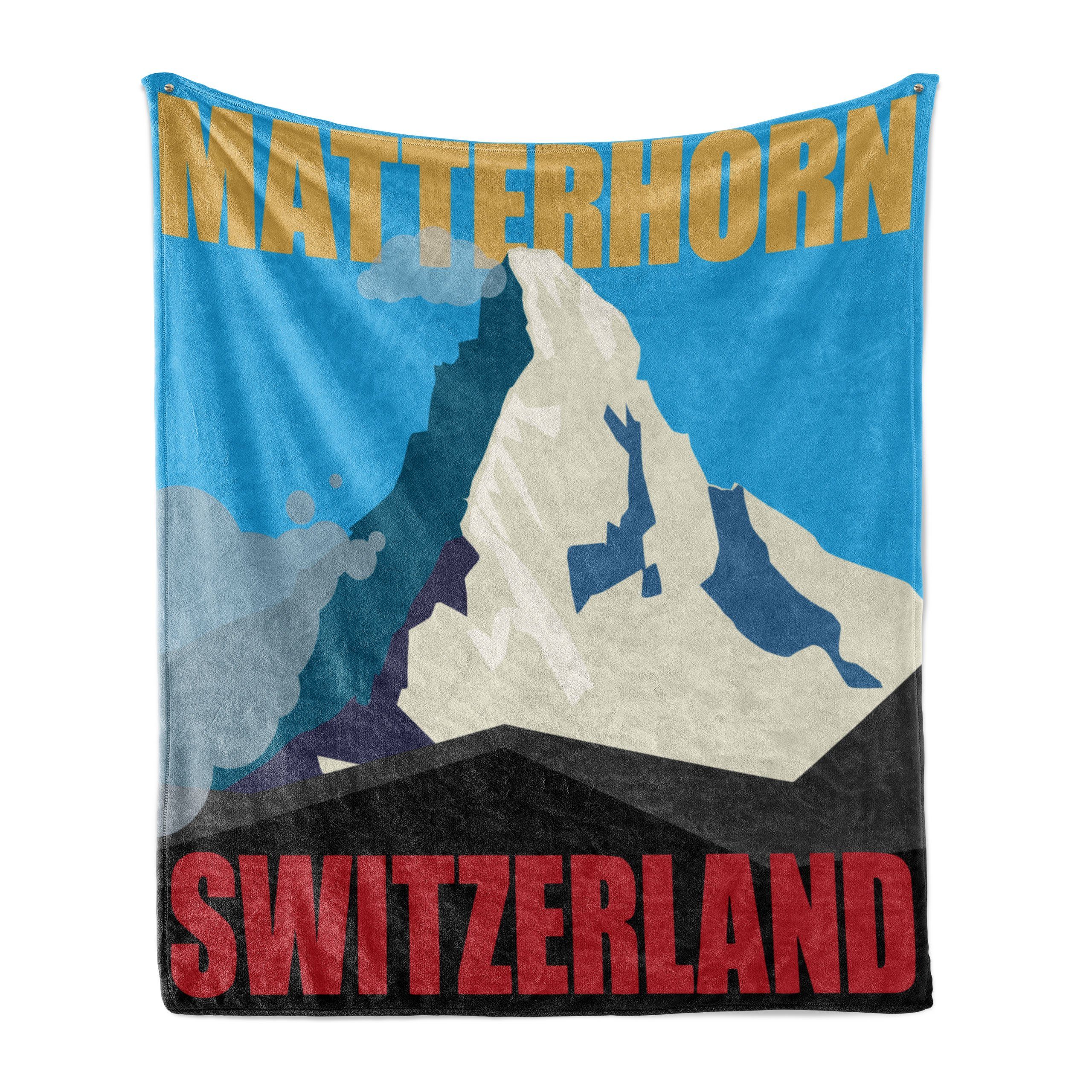 Matterhorn Gemütlicher für Berg Plüsch Innen- Wohndecke den Peak Abakuhaus, und Außenbereich, Schweiz