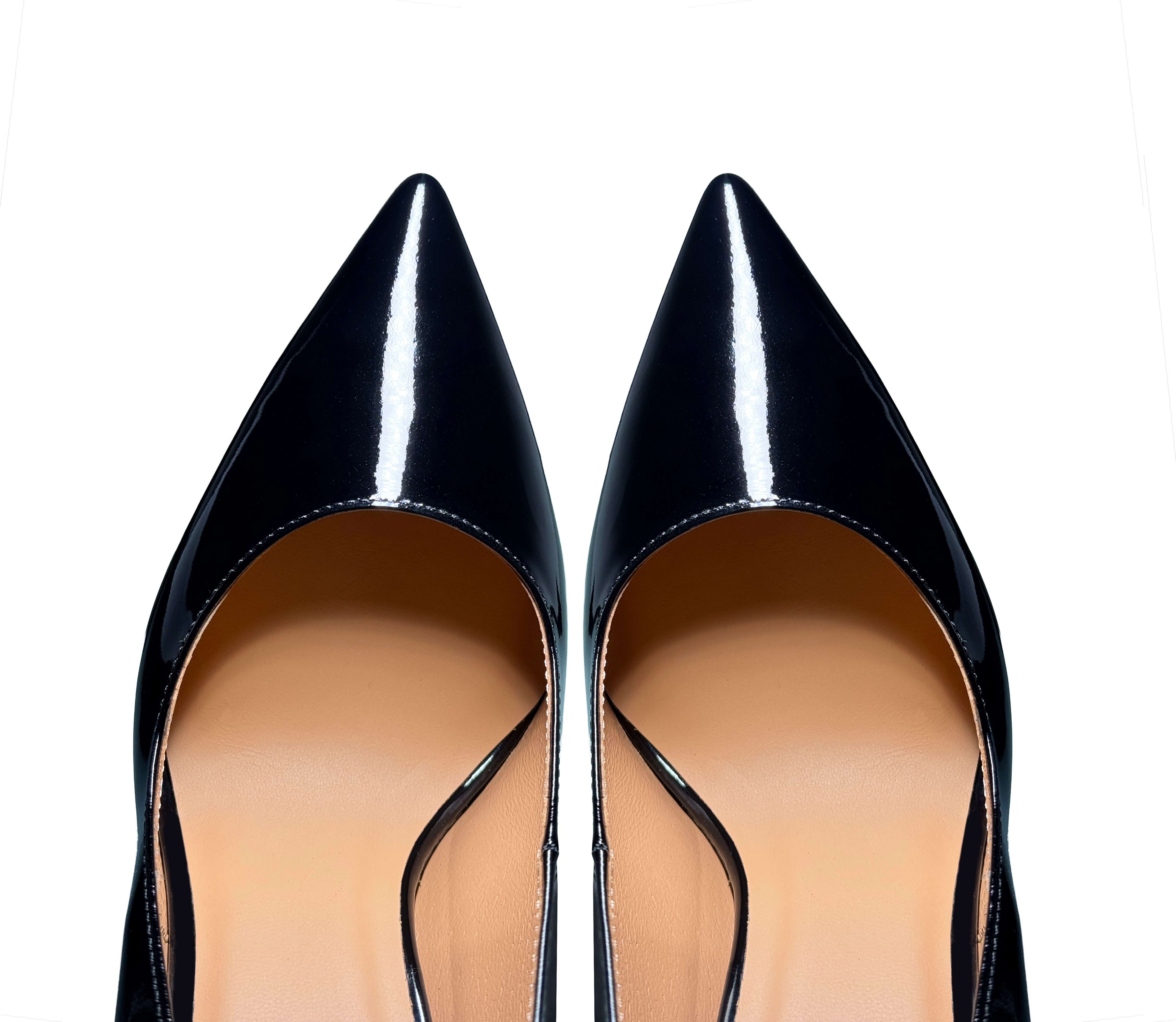 GosiaK. "Louis" High-Heel-Pumps aus echtem Leder, Made in EU