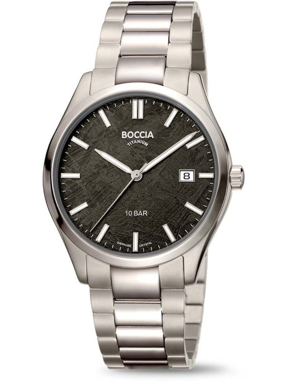 Boccia Quarzuhr Boccia 3672-02 Herrenuhr Classic 38mm 10ATM Boccia 3672-02 Herrenuhr Classic 38mm 10ATM