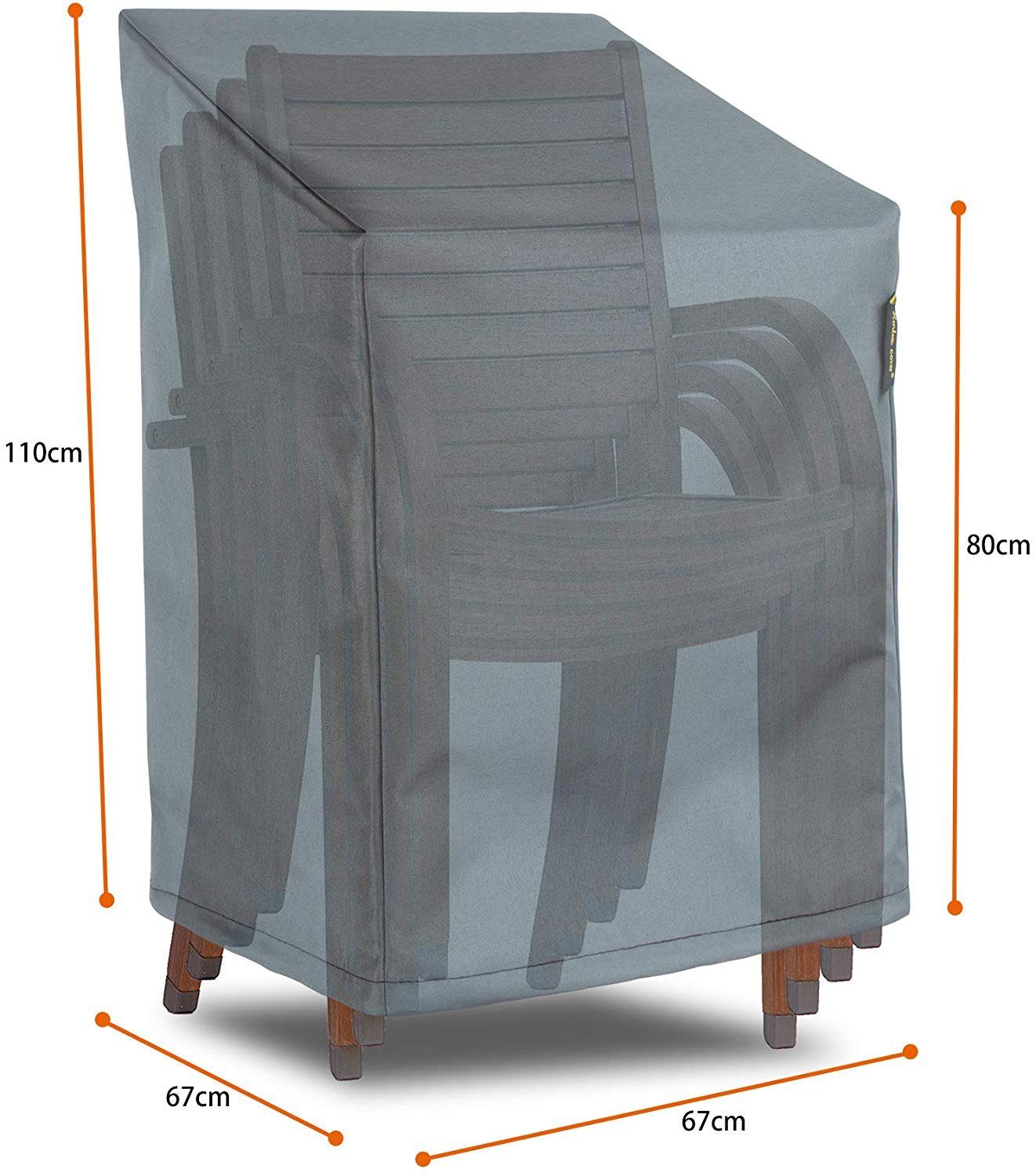 Hentex Gartenmöbel-Schutzhülle Schutzhülle gartenstühle stapelstühle, schut günstig online kaufen