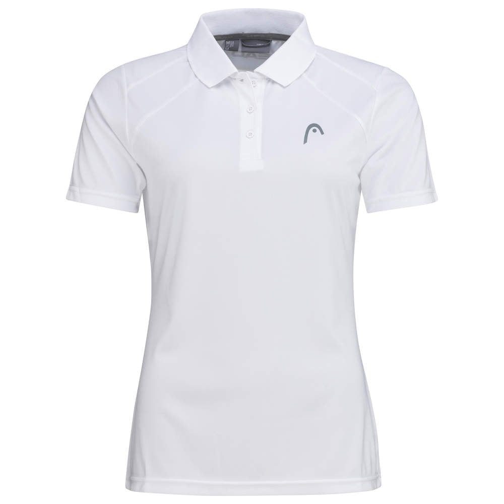 Head Poloshirt Club 22 Tech (Moisture Transfer Microfiber Technologie) weiss/weiss