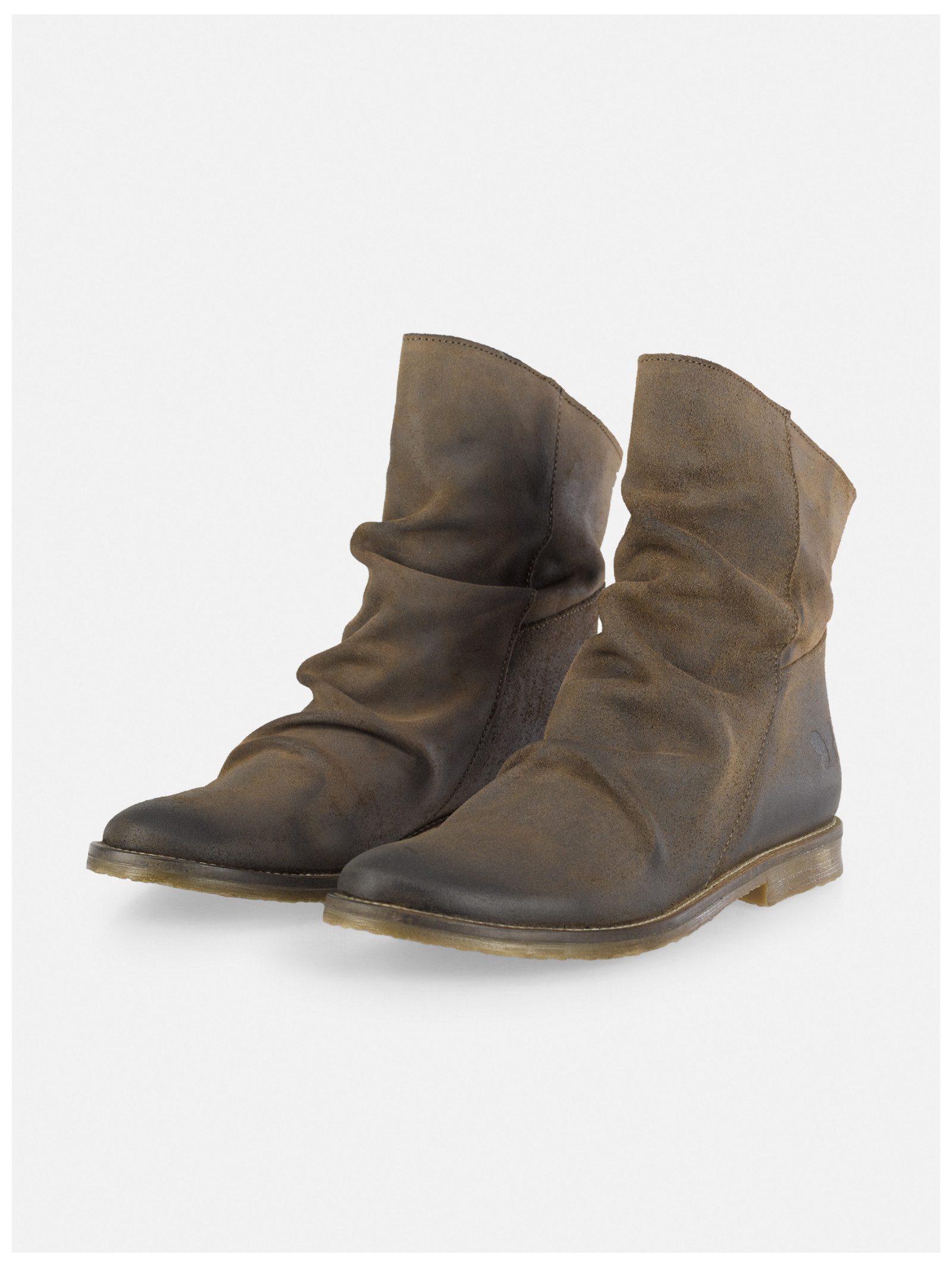 Felmini Stiefelette Veloursleder . Stiefelette (1-tlg)
