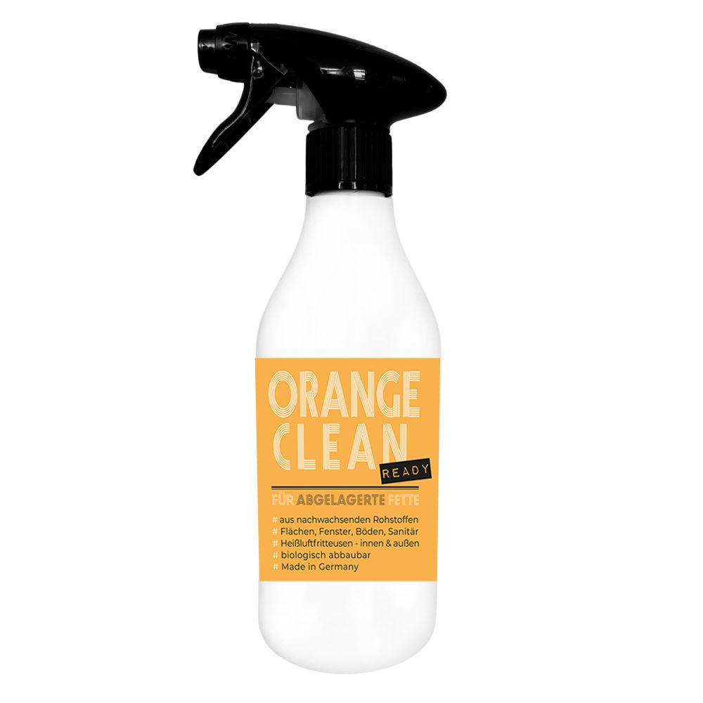 ivb Bröcker IVB Orange Clean – Mehrzweckreiniger für Küche, Bad & Oberflächen Küchenreiniger (Mit Orangenterpenen, anwendungsfertig, Made in Germany, Profiqualität)