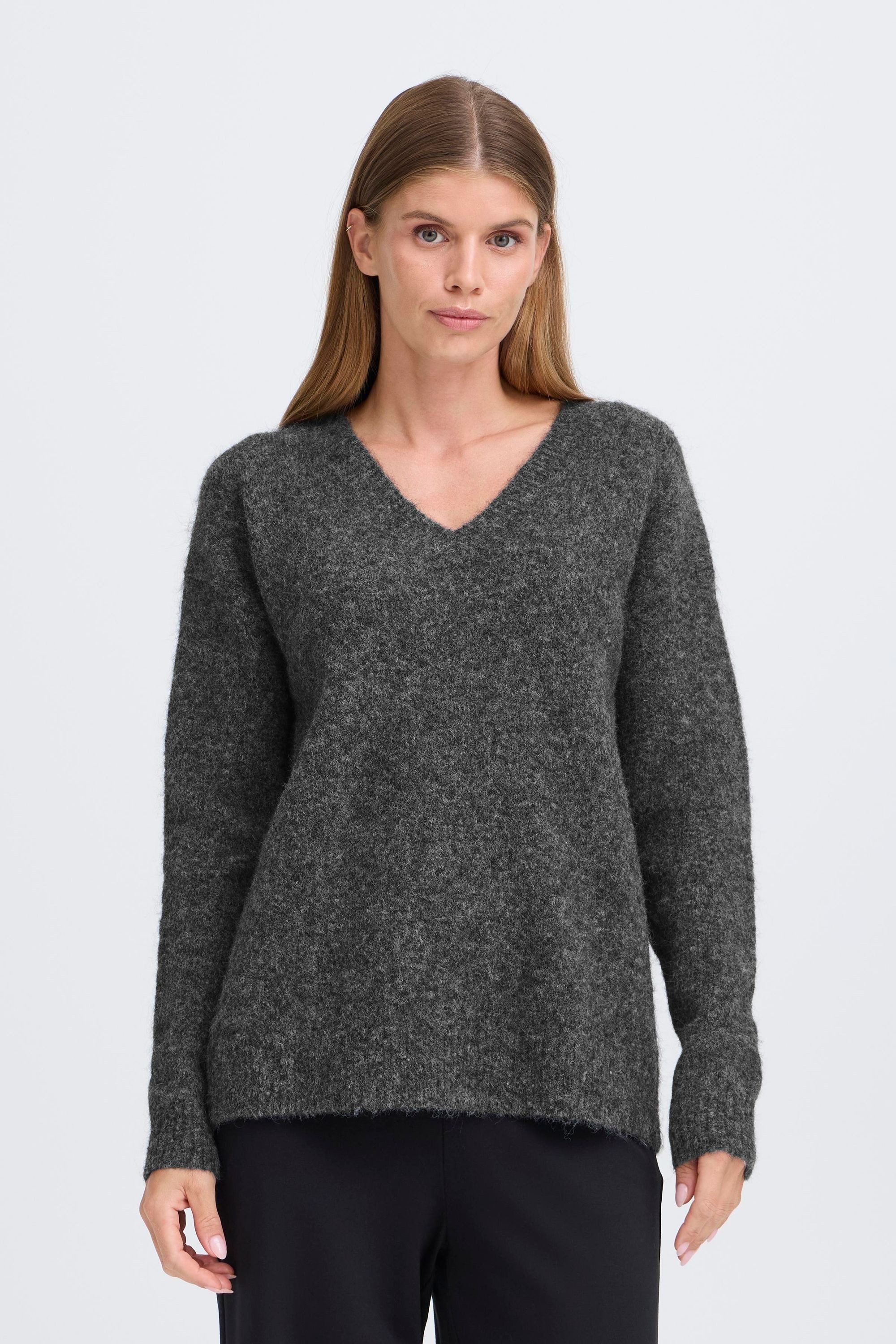 OXMO V-Ausschnitt-Pullover OXISELMA Kuscheliger Pullover günstig online kaufen