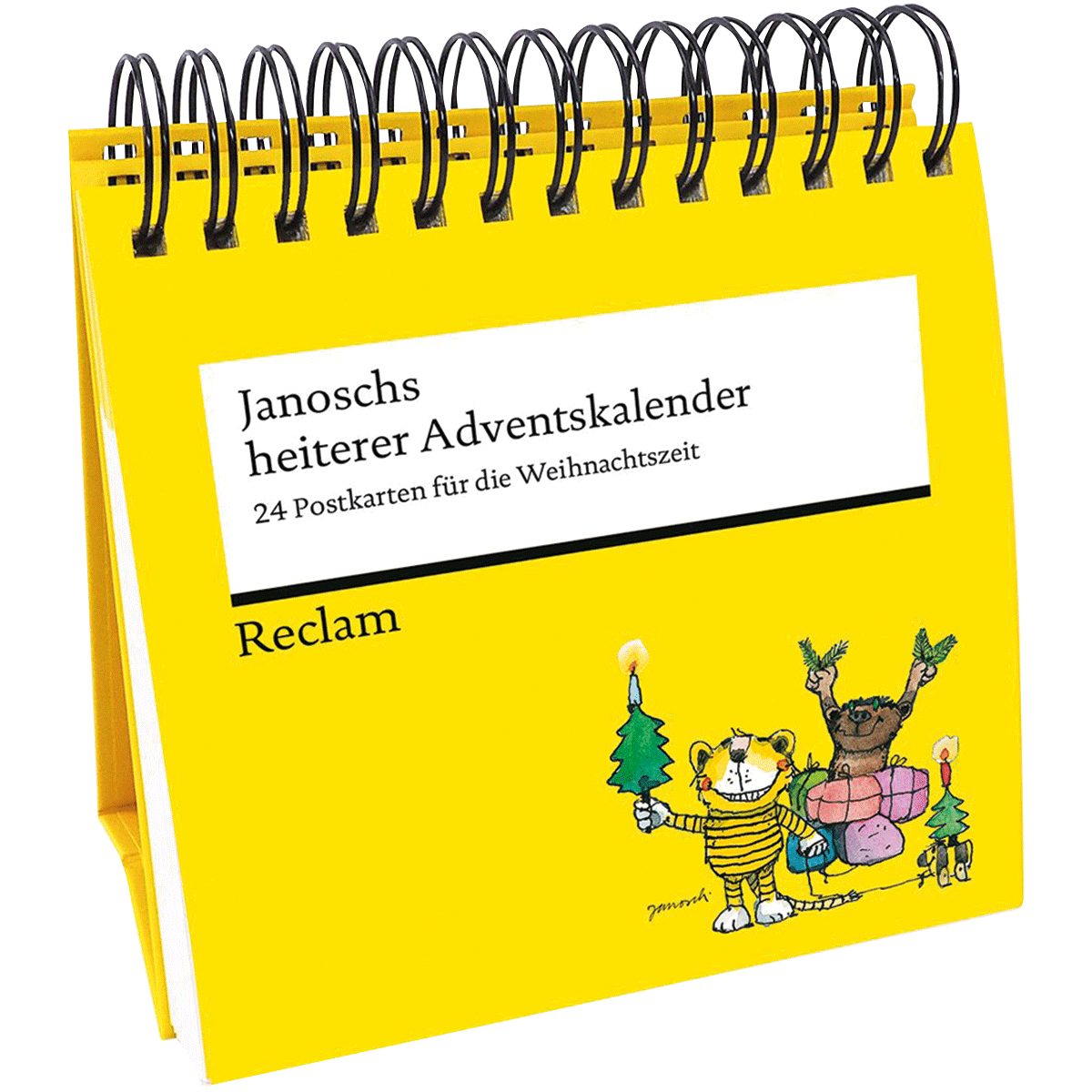 Janoschs heiterer Adventskalender. 24 Postkarten für die Weihnachts