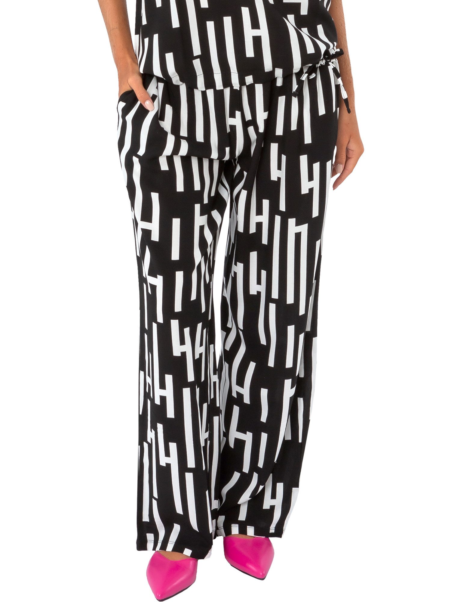 Estefania for woman Stoffhose 194-6302, Flatterhose im Streifenlook günstig online kaufen