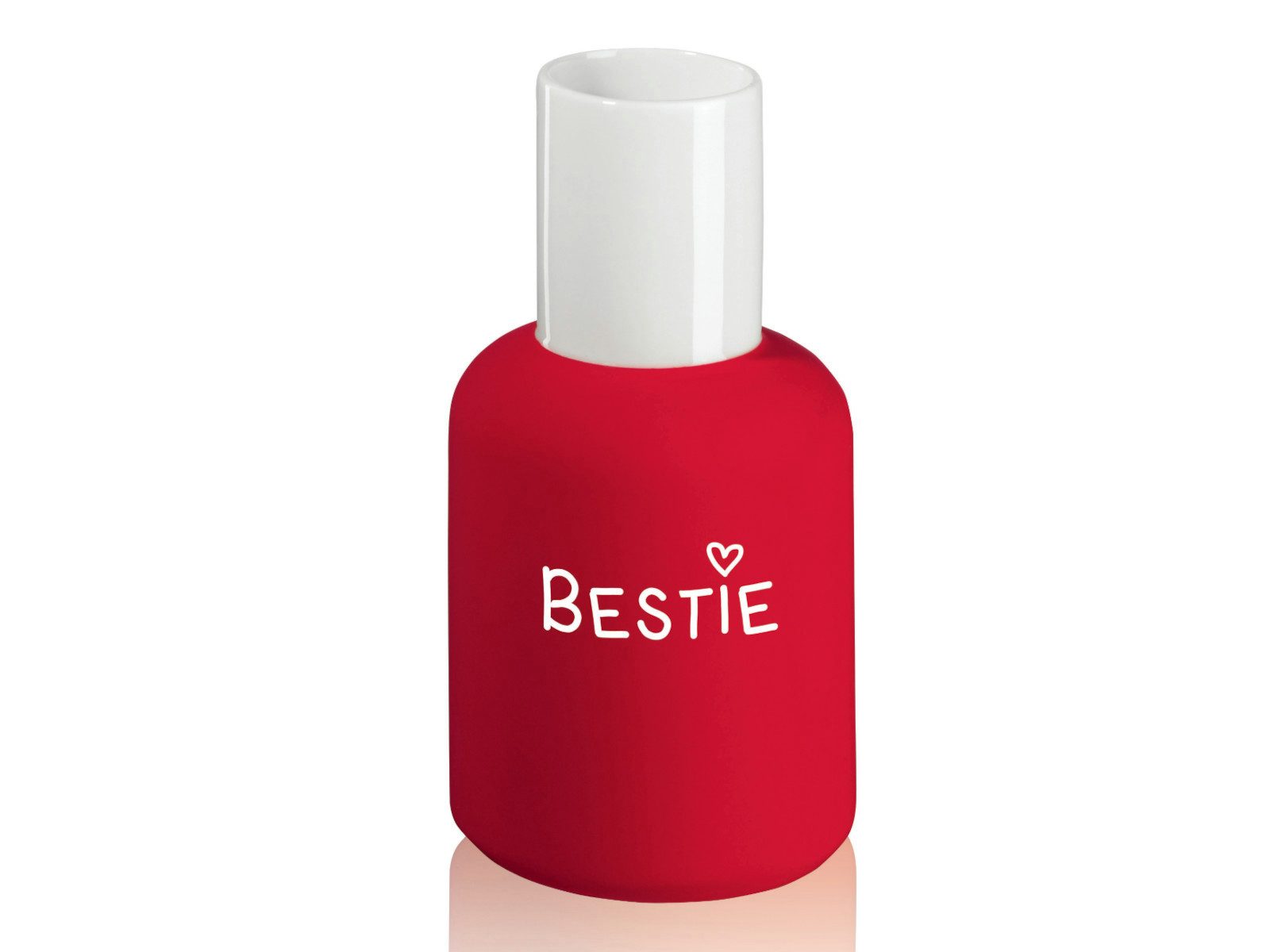 ASA SELECTION Dekovase beauty for you Vase Bestie rot 12,5cm (Vasen)