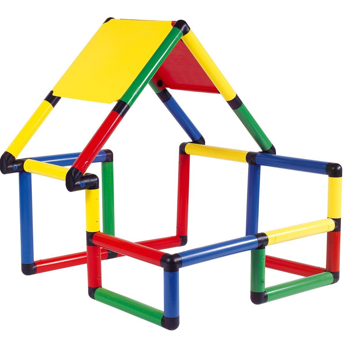 move and stic Spielhaus BASIC Grundbaukasten, erstes Klettergerüst, erweiterbar, aus recyclebarem Kunststoff, Made in Germany