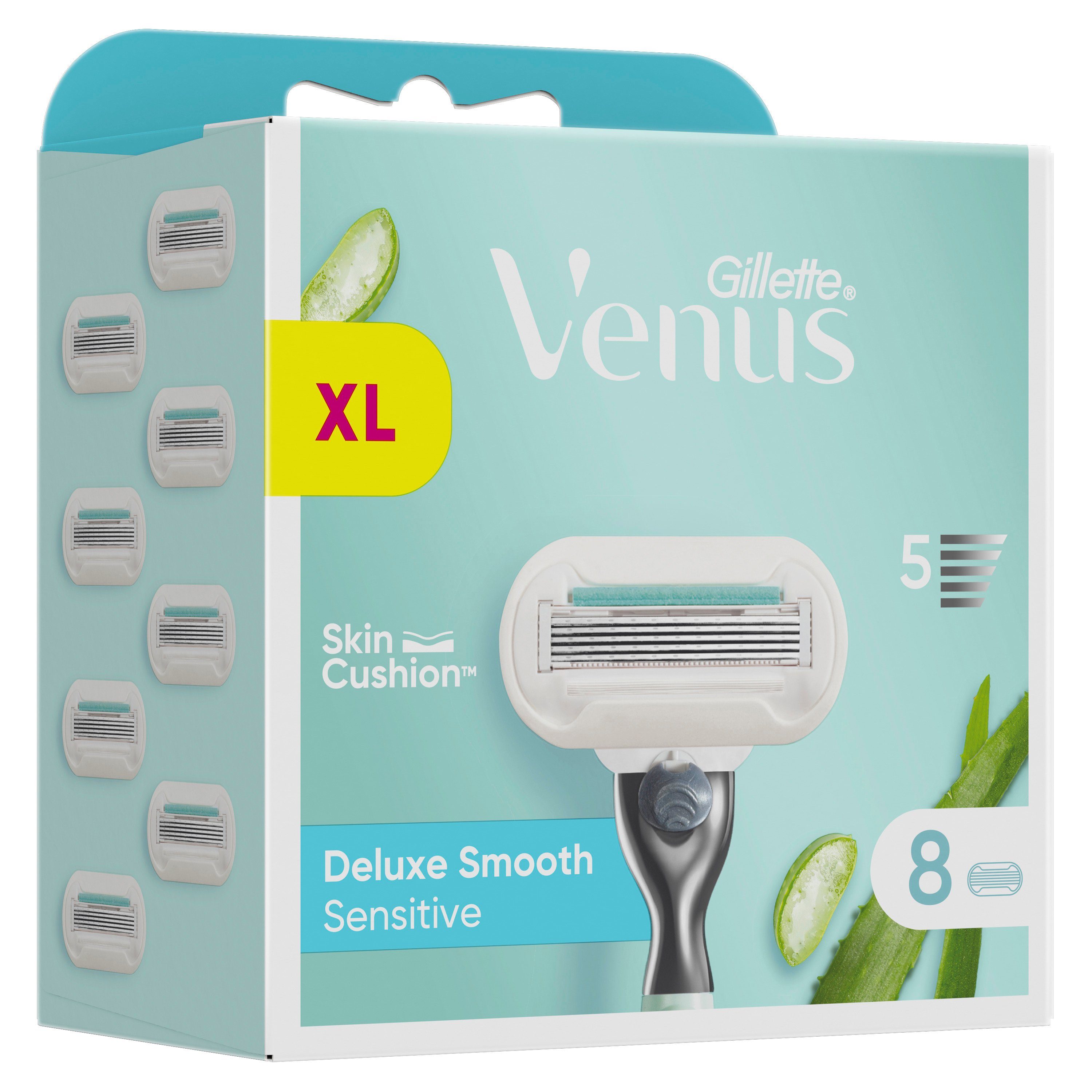 Gillette Venus Rasierklingen Deluxe - 8St. Sensitive Smooth