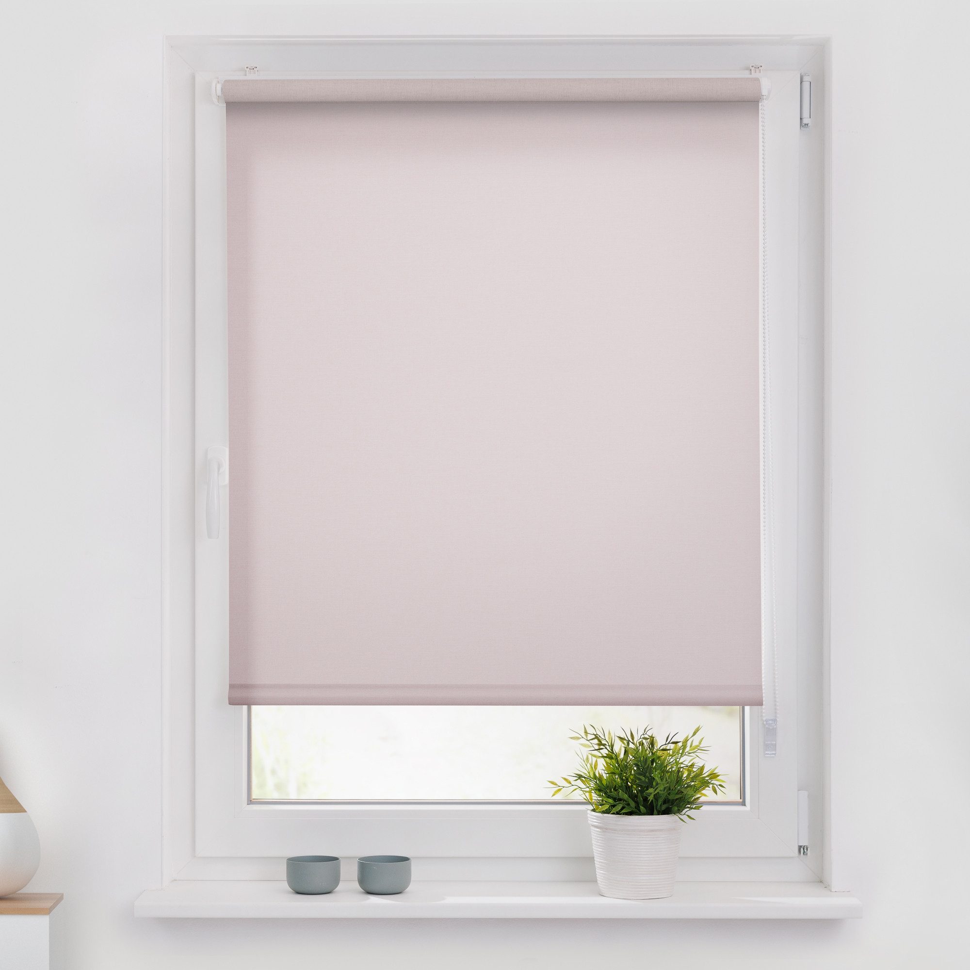 Rollo Tageslicht-Rollo - ohne Bohren - Klemmfix, Roomy, Klemmbar, Klemmbar