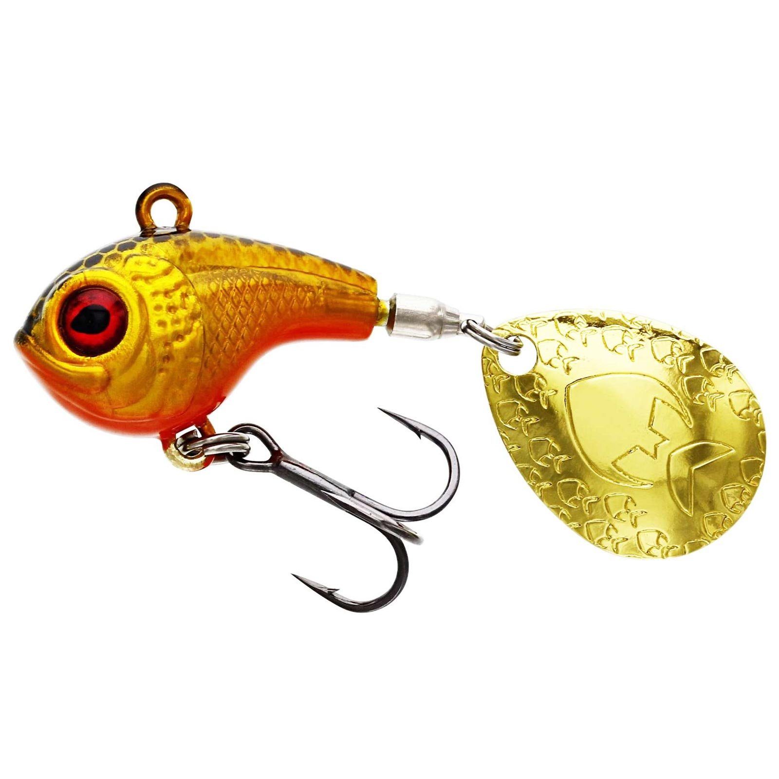 Westin Fishing Kunstköder, Westin Dropbite Spin Tail Jig 2,6cm 8g Gold Rush Jig Spinner bleifrei