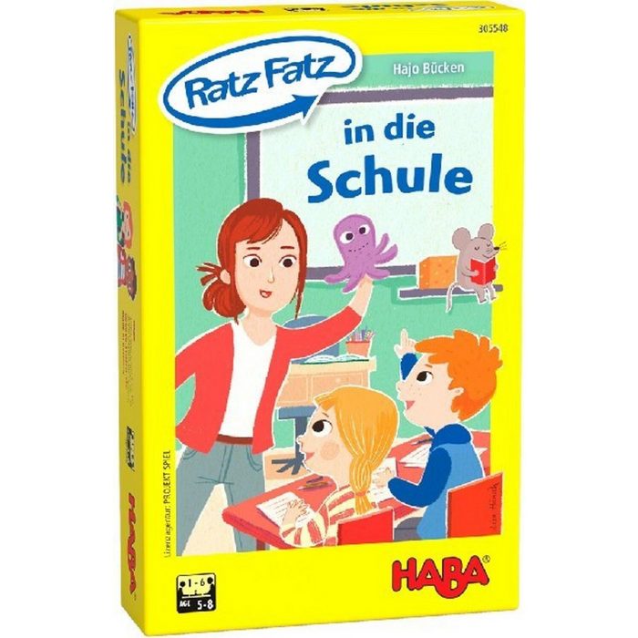 Haba Spiel Ratz Fatz in die Schule (Kinderspiel)
