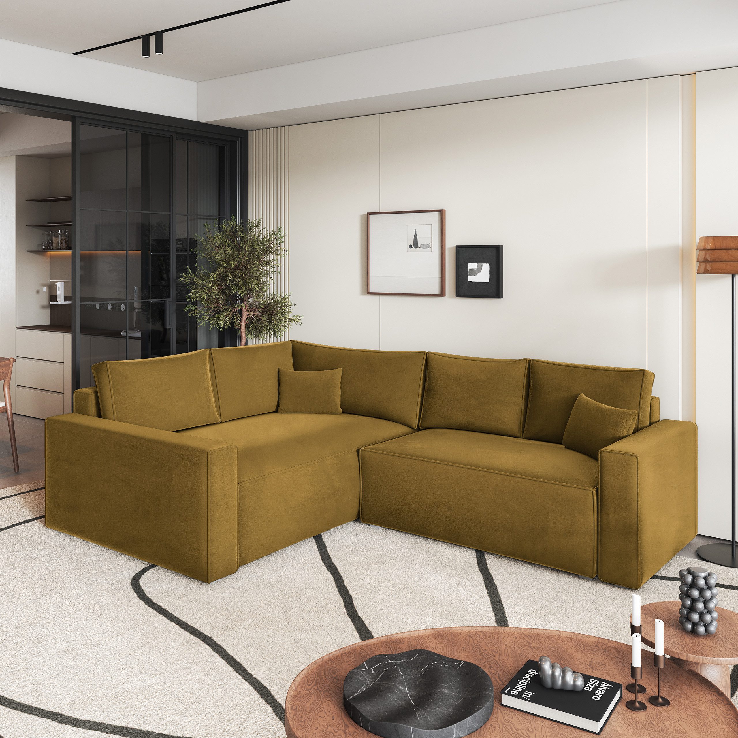 Masseno Ecksofa ERONIS mit Schlaffunktion L-Form, günstig online kaufen