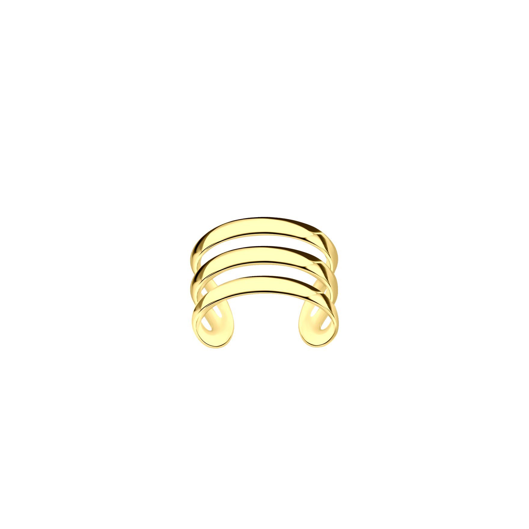 ALEXANDER YORK Ohrklemme EAR CUFF I Triple Line I gold, 925 Sterling Silber