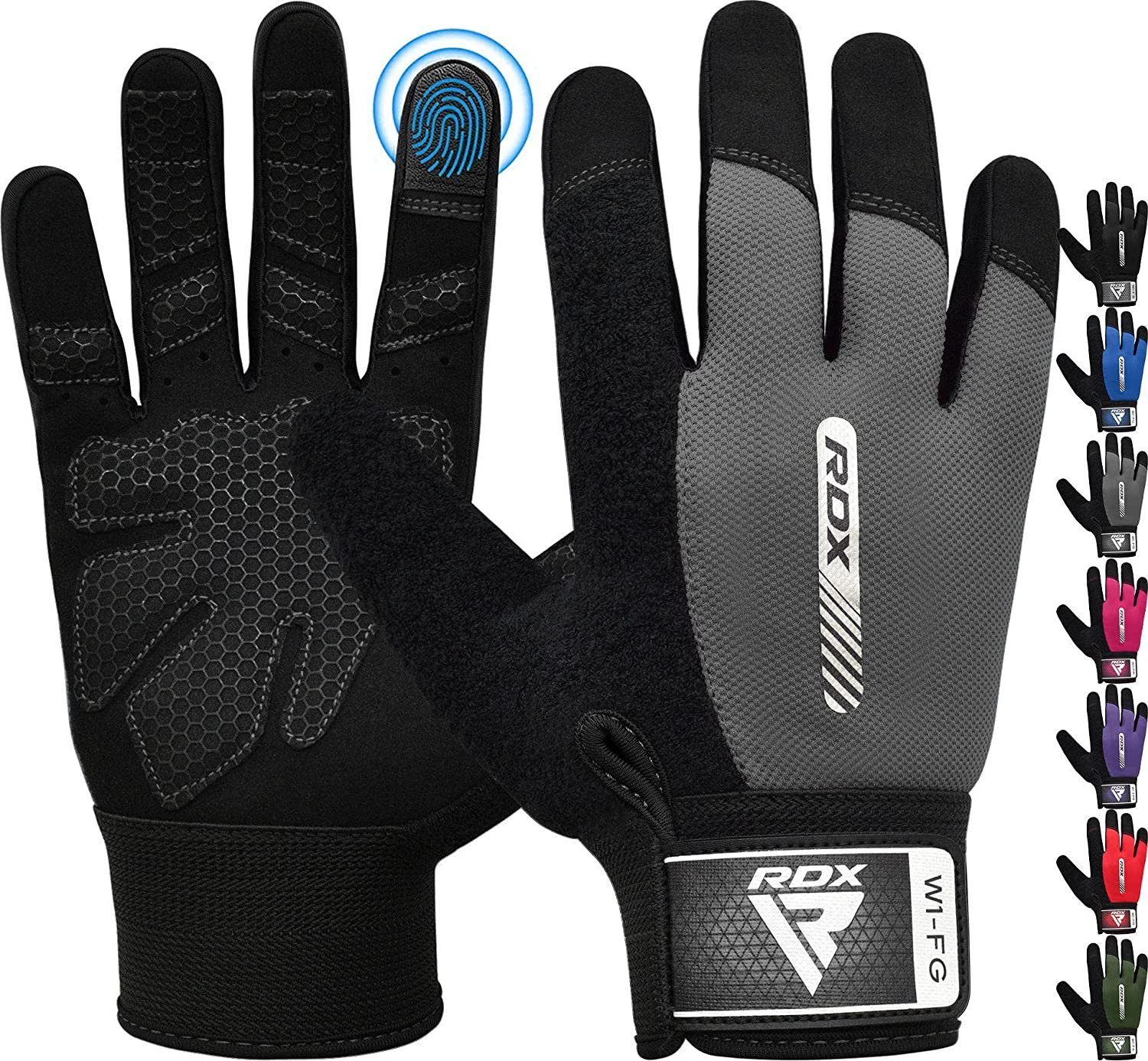 RDX Trainingshandschuhe RDX Fitness Handschuhe Full Finger Frauen Männer Gewichtheben Training