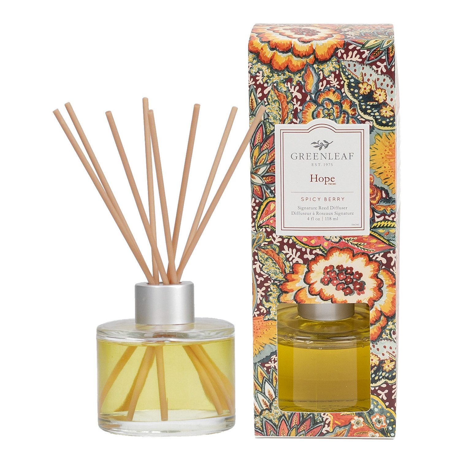 Greenleaf Raumduft Hope 118 ml (1-St), Greenleaf – Aromatischer Reed Diffuser