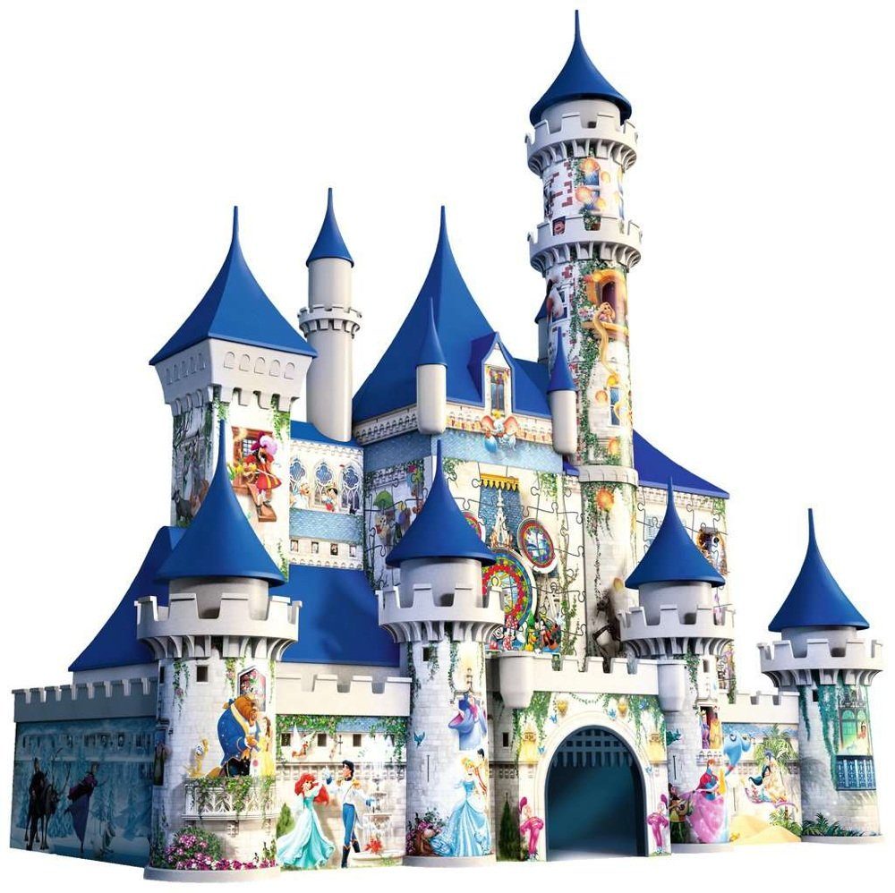 Ravensburger 3D-Puzzle 216 Teile Ravensburger 3D Puzzle Bauwerk Disney Schl günstig online kaufen