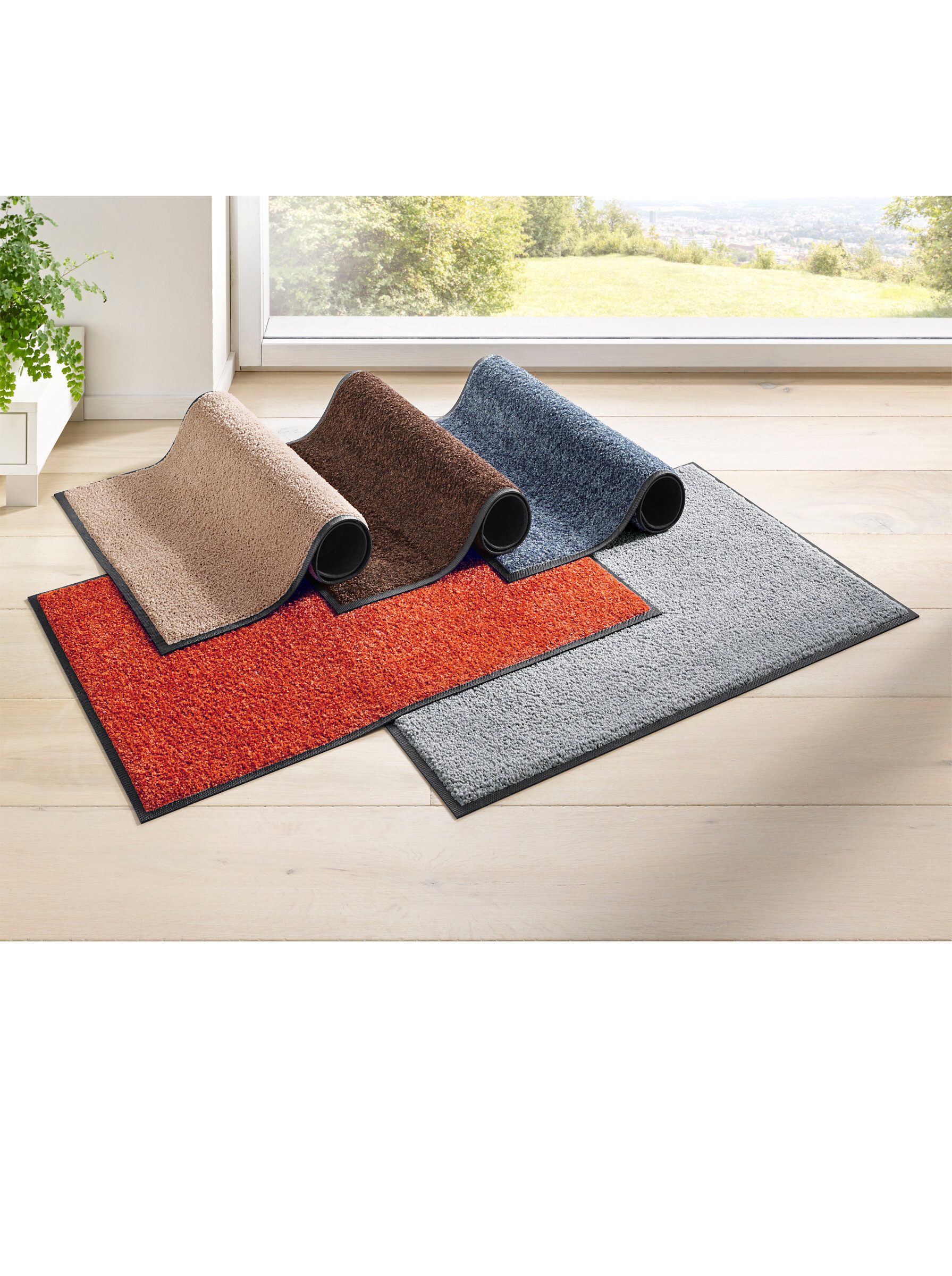 wash+dry by Kleen-Tex Fußmatte Trend Uni, günstig online kaufen