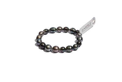DI PERLE Perlenarmband »Tahiti Perlen Armband (19 cm)«, Damen Perlenschmuck