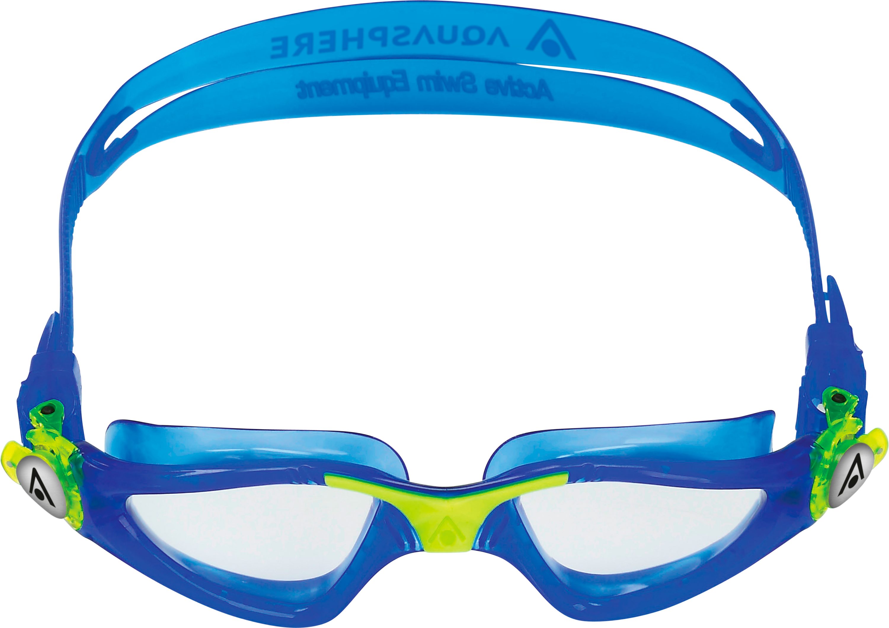 Aquasphere Schwimmbrille Aquasphere Kayenne Kinder Schwimmbrille 4007LC BLUE YELLOW LENS CLEAR
