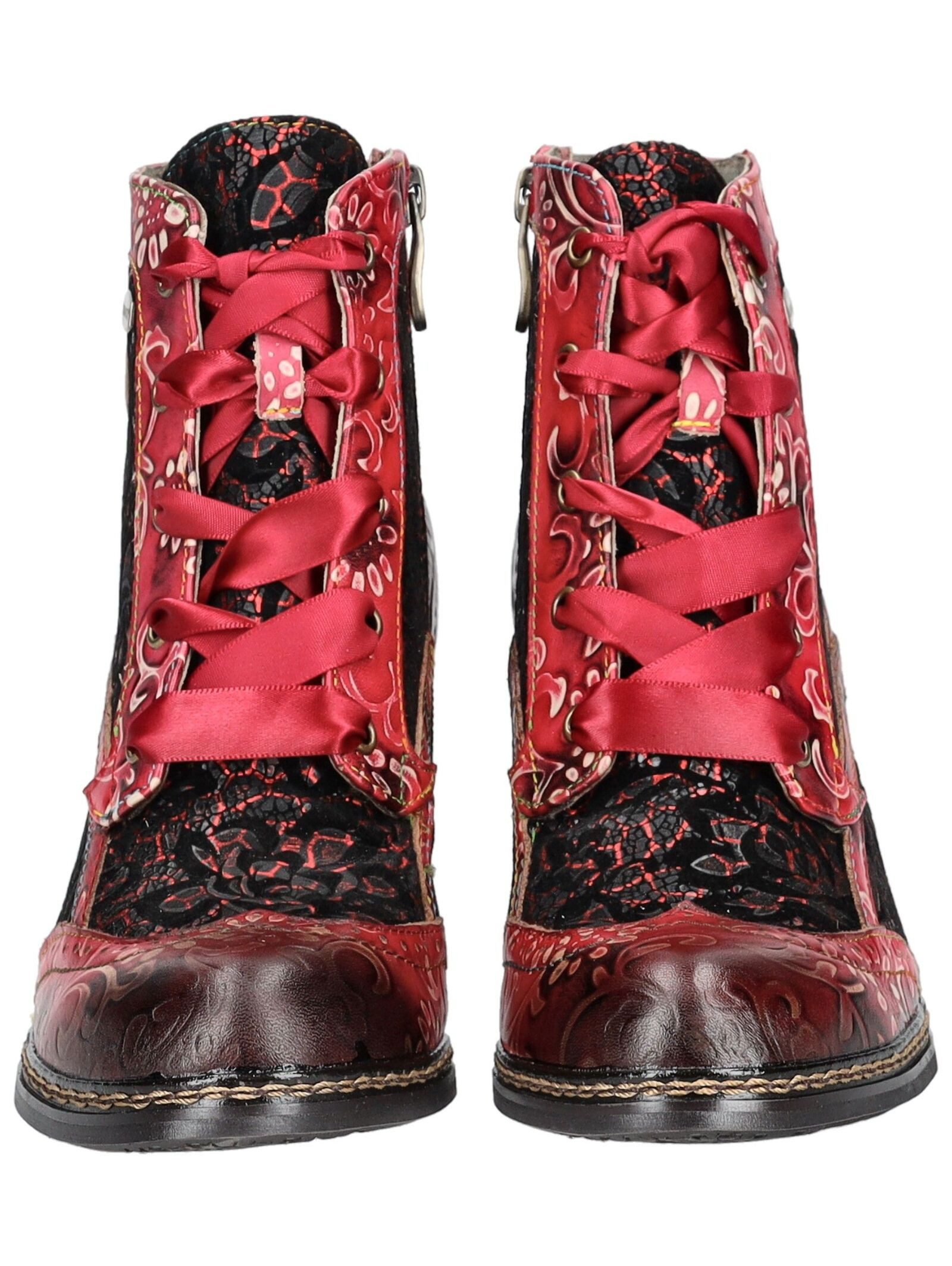 LAURA VITA LAURA VITA Stiefelette Leder/Textil Schnürstiefelette