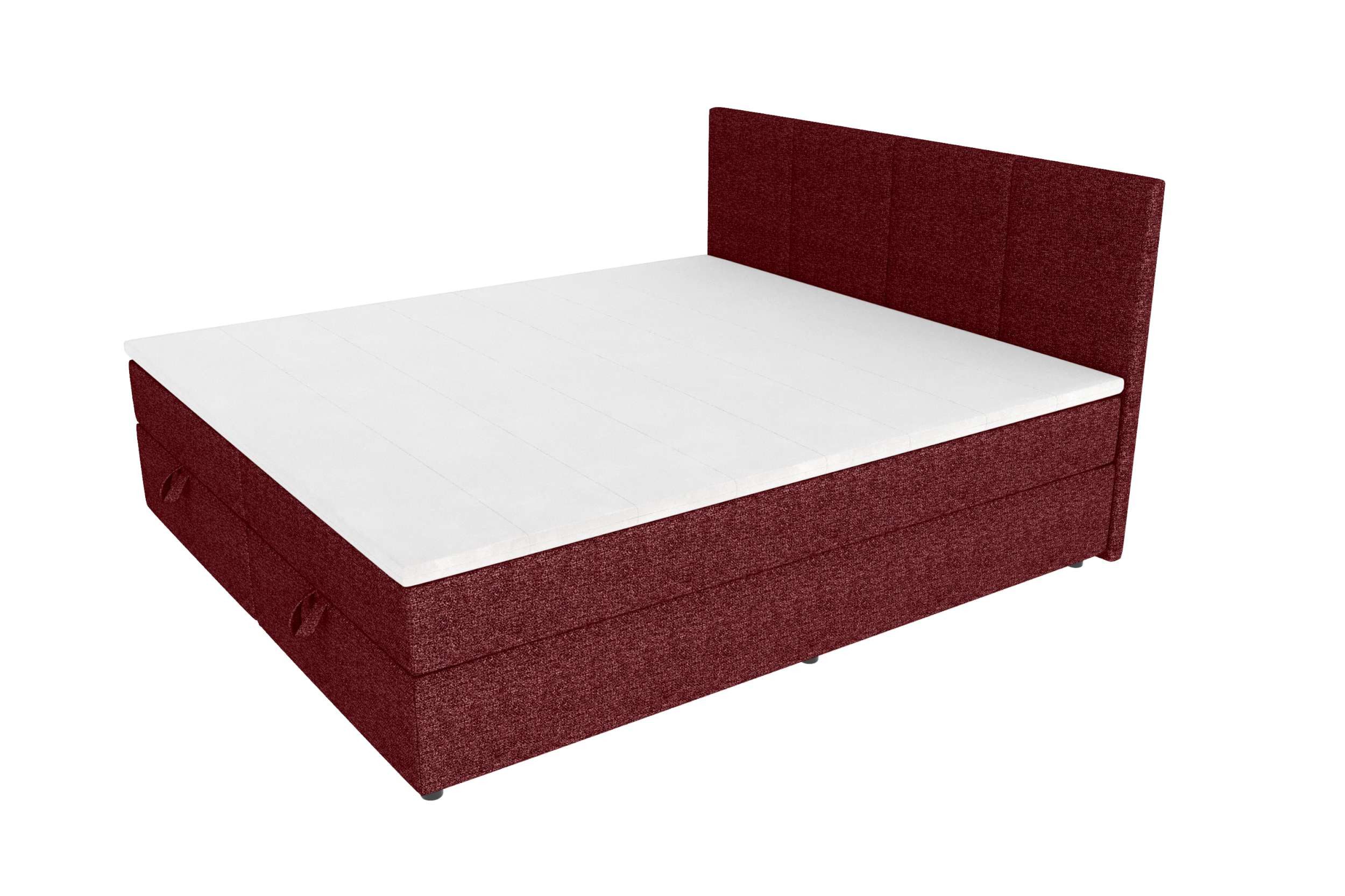 99rooms Boxspringbett Alvaro (Schlafzimmerbett, Bett), 140/160/180x 200 cm, mit Topper, Bonellfederkern, Kopfteil gepolstert