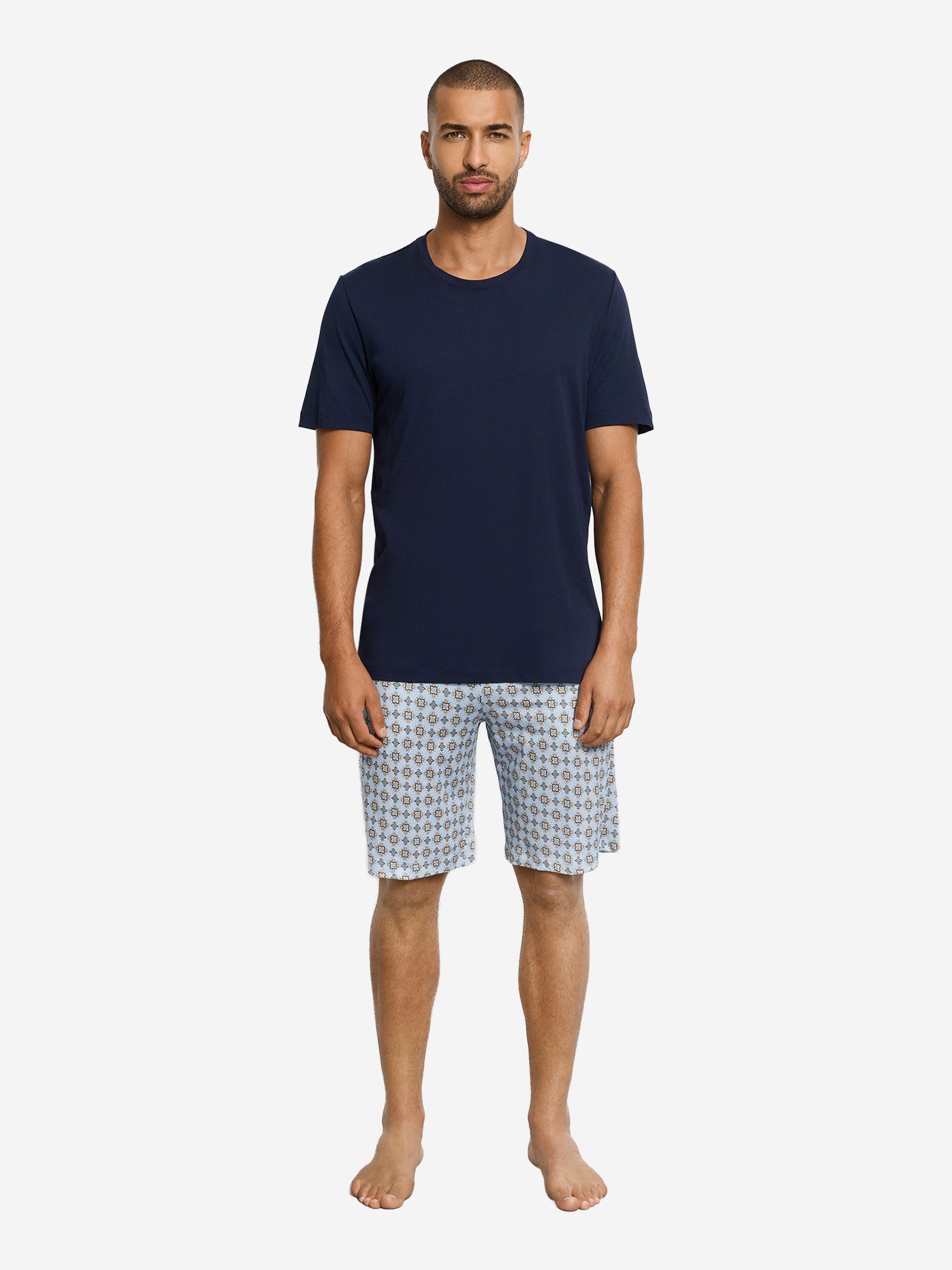 Hanro Pyjama Night & Day (2 tlg) Schlafanzug, Pyjama Set, Nachtwäsche