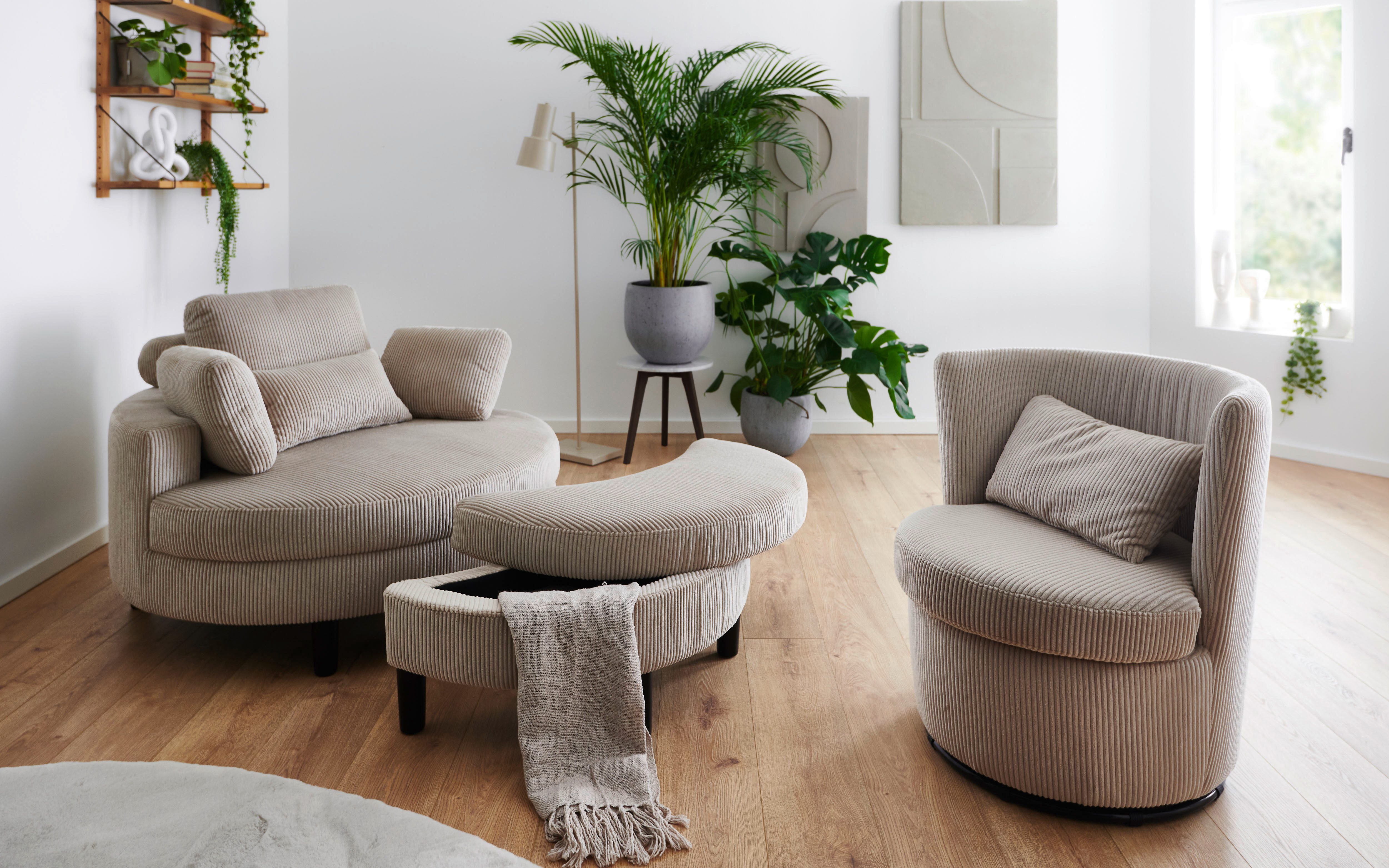 ATLANTIC home collection Drehsessel Keno, 360-Grad günstig online kaufen