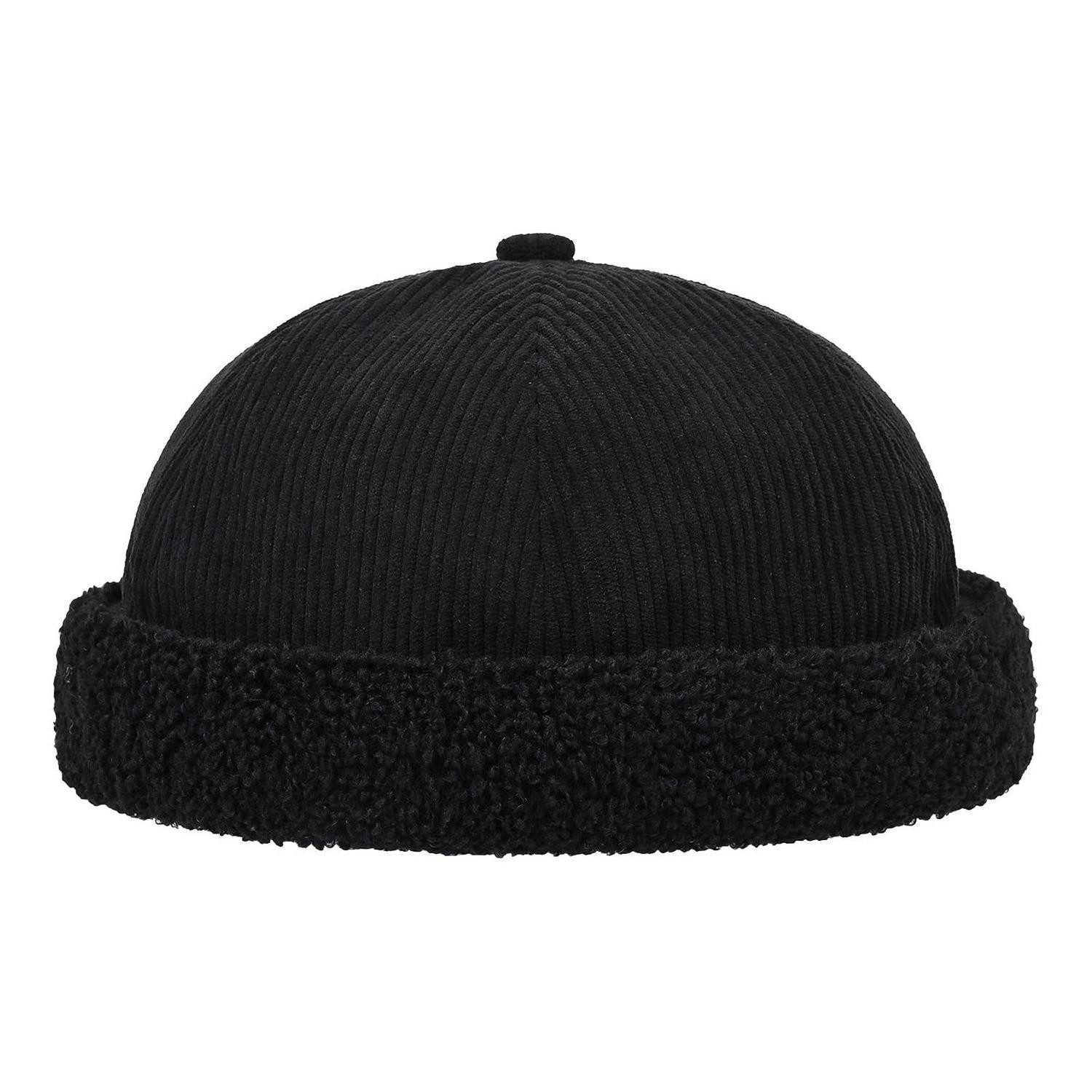 LuxusKollektion Dockermütze Docker Cap FM25W09 Blue Warm Cord ...